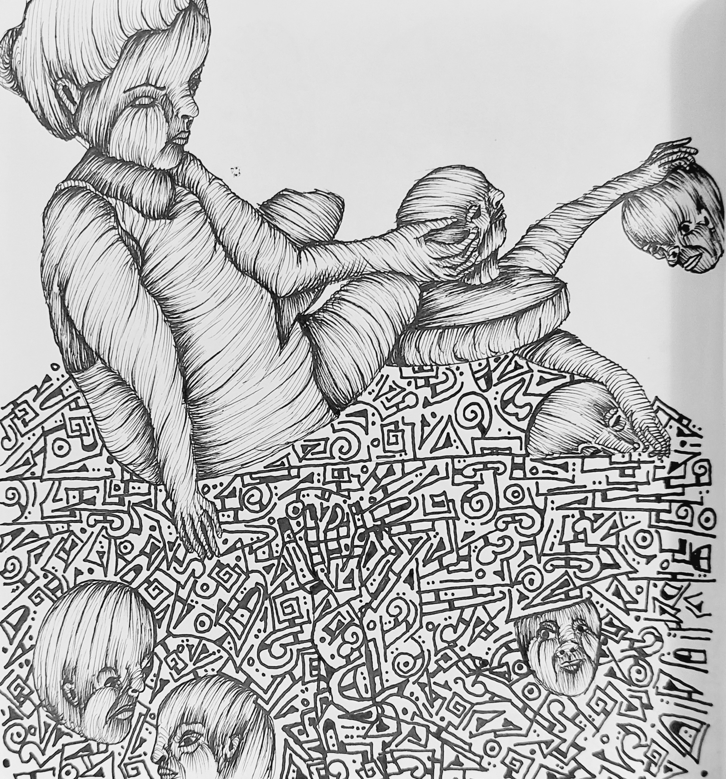 اثر بی عنوان از مانیا جلالی فراهانی اثر بی عنوان از مانیا جلالی فراهانی