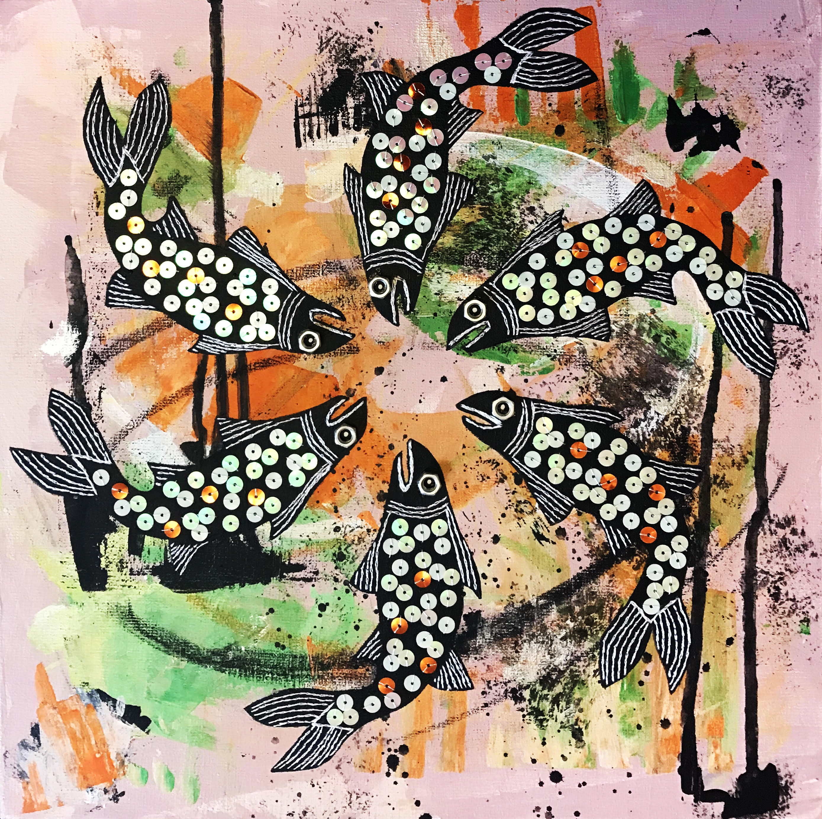 اثر حوض ماهی (سه) از عسل مرزبان اثر حوض ماهی (سه) از عسل مرزبان