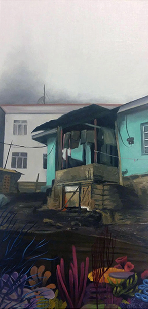 Artwork Cottage by Del ara pakdel Artwork Cottage by Del ara pakdel