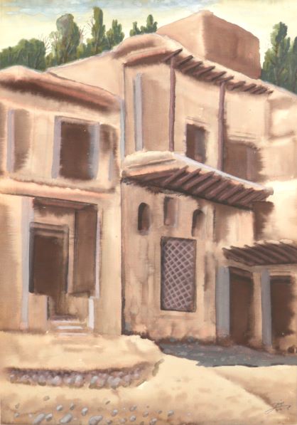 اثر بدون عنوان از علی اکبر صنعتی اثر بدون عنوان از علی اکبر صنعتی