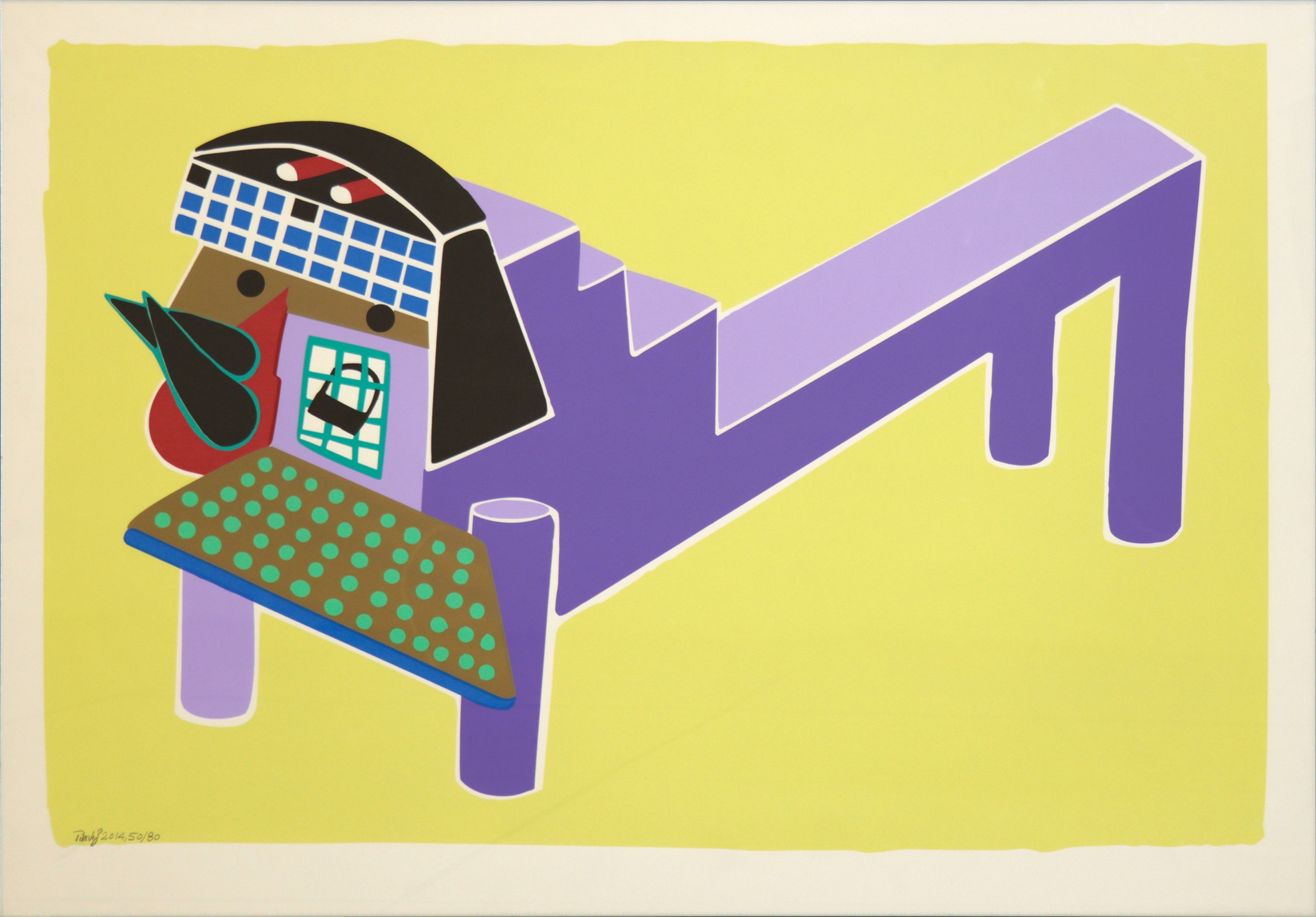 Artwork Untitled by Parviz Tanavoli Artwork Untitled by Parviz Tanavoli