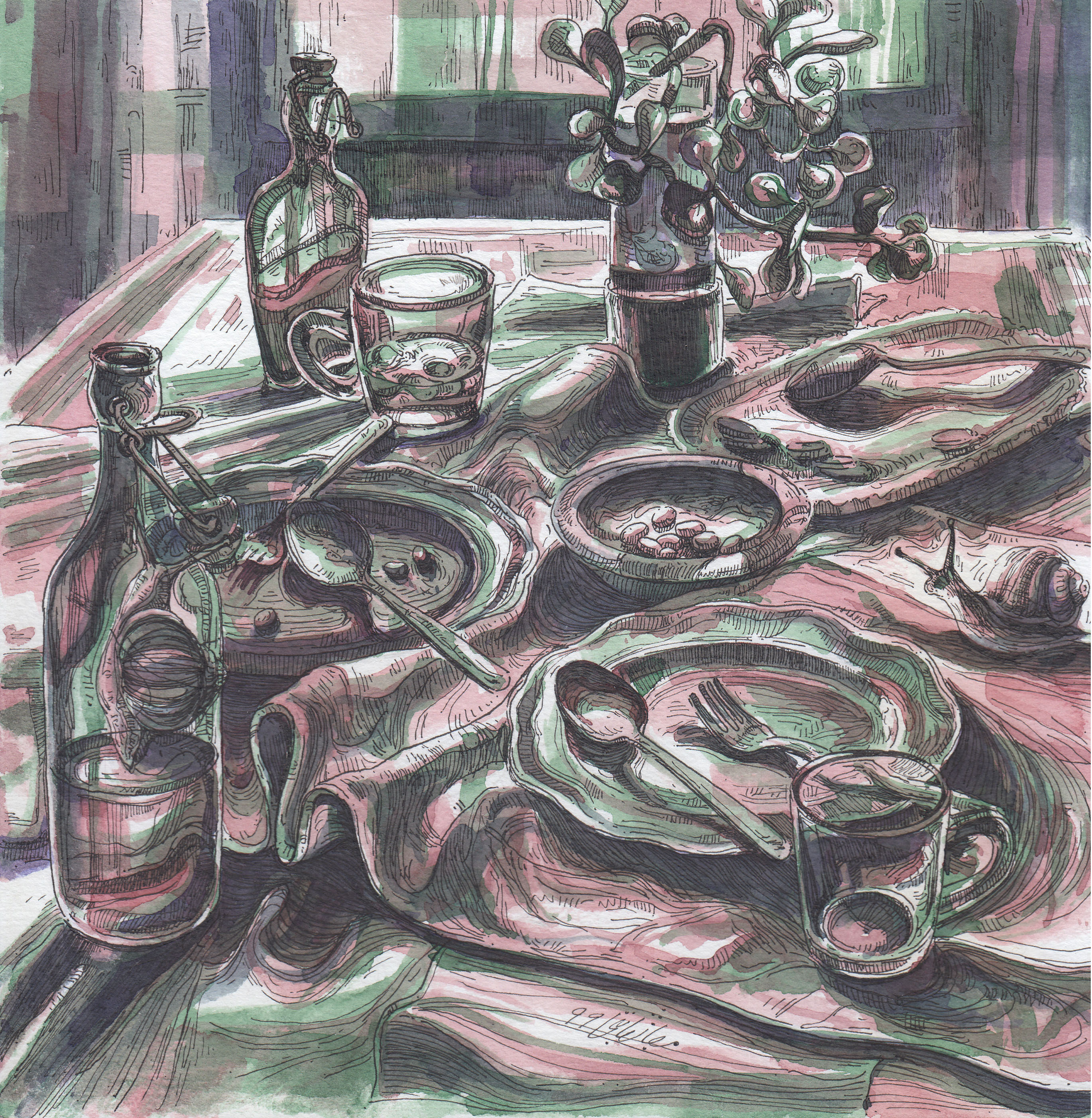 Artwork breathless six by MARJAN SABETI Artwork breathless six by MARJAN SABETI