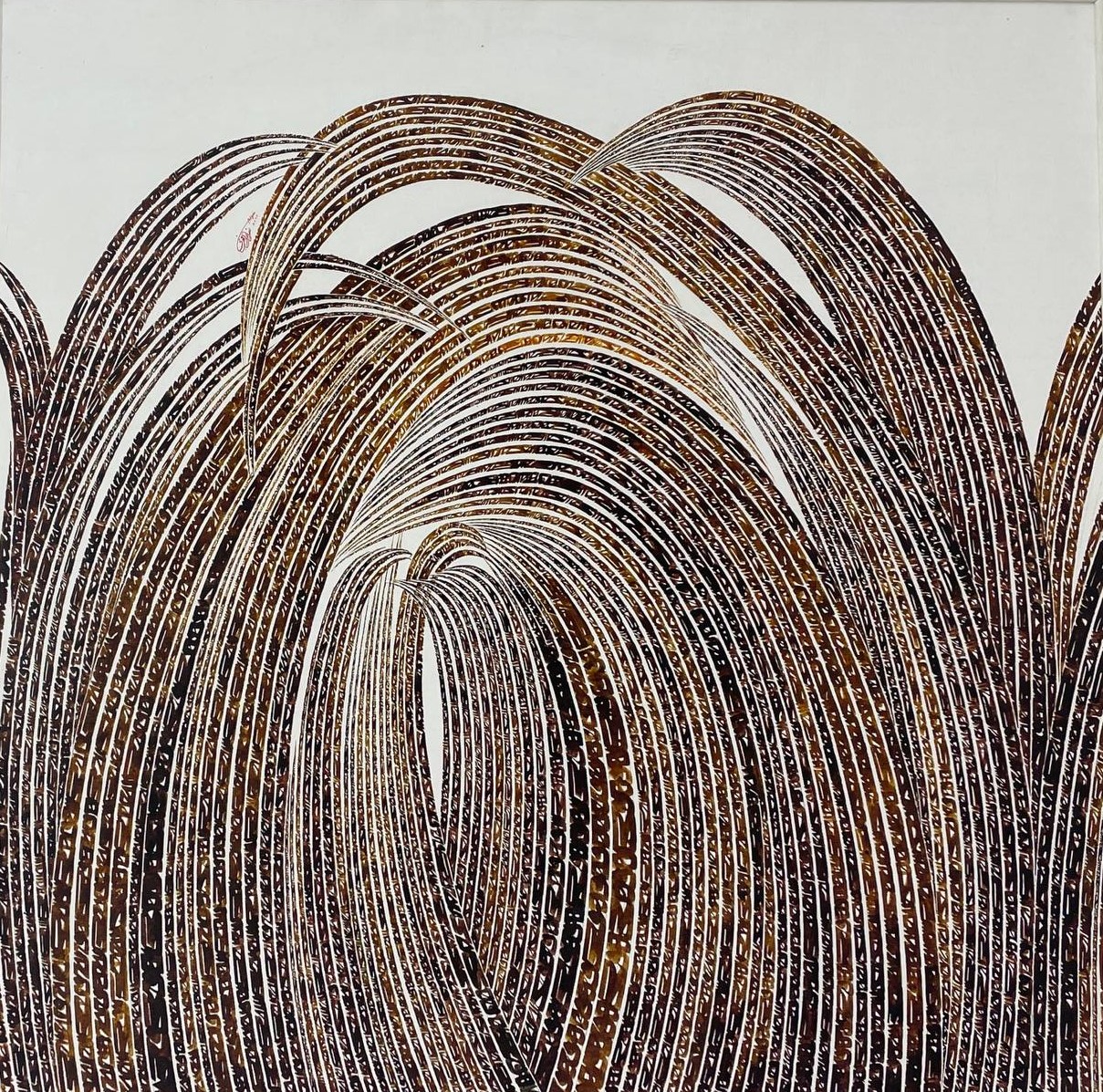 Artwork Untitled by Nasrollah Afjei Artwork Untitled by Nasrollah Afjei