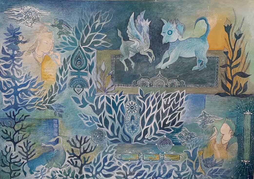 اثر ماییم و می و مطرب و این کنج خراب از سارا آشتیانی اثر ماییم و می و مطرب و این کنج خراب از سارا آشتیانی