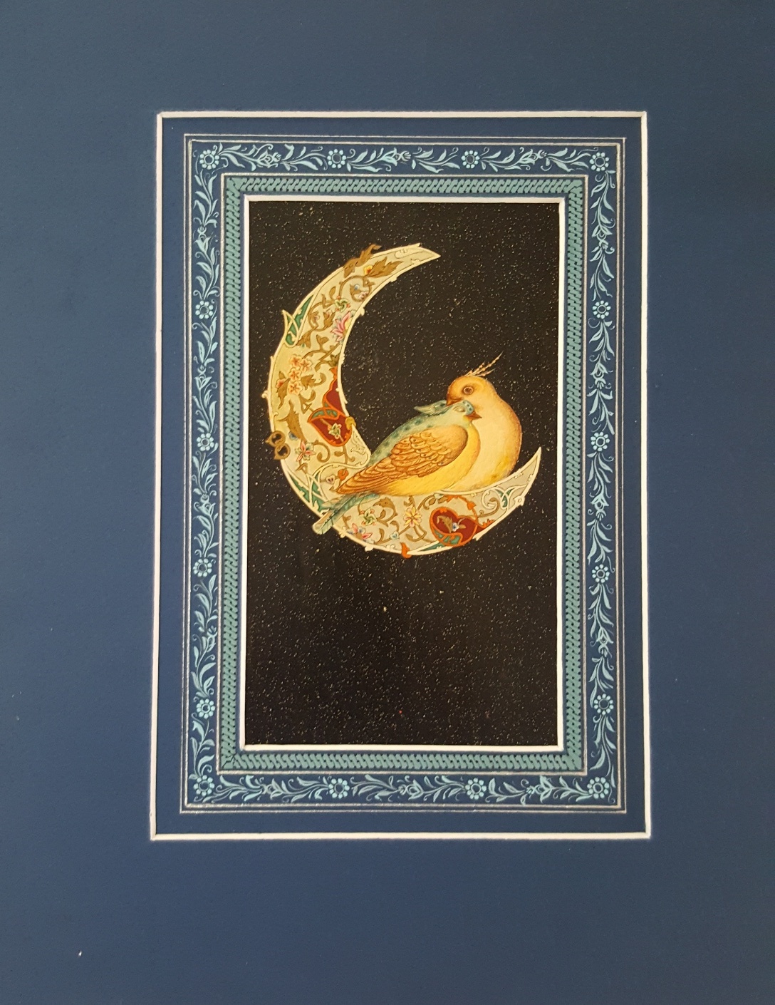 اثر گل و مرغ از مائده زارعی اثر گل و مرغ از مائده زارعی