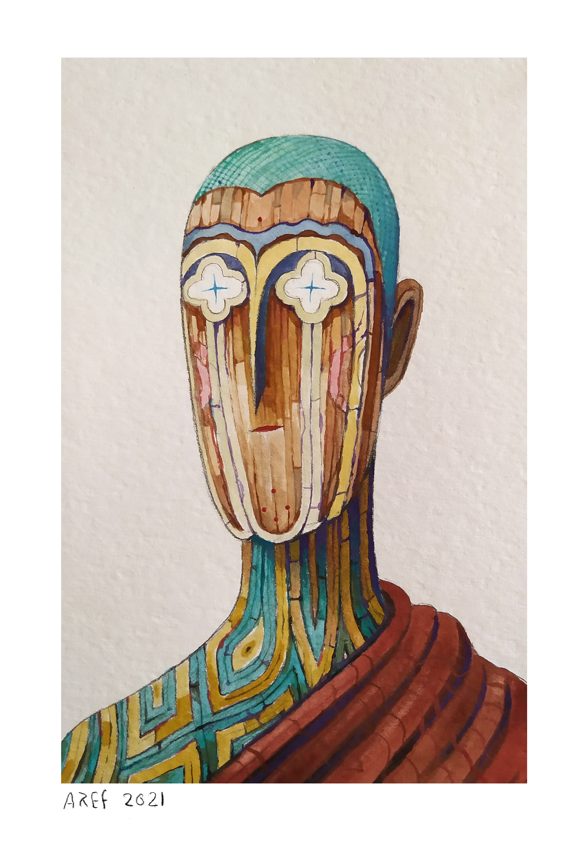 Artwork Meditation by Aref Niazi Artwork Meditation by Aref Niazi