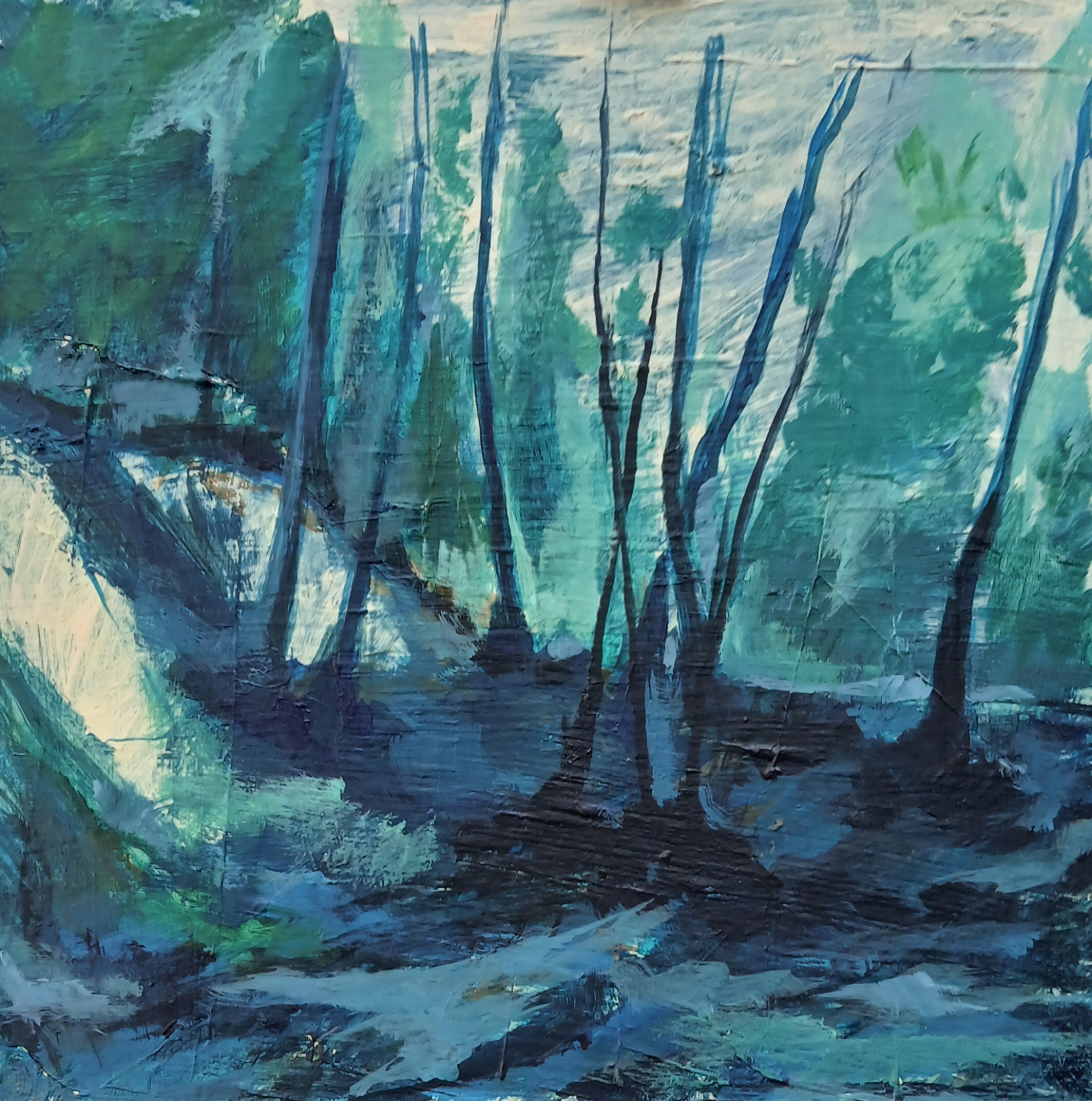 اثر جنگل آبی از محمدرضا آذرآئین اثر جنگل آبی از محمدرضا آذرآئین