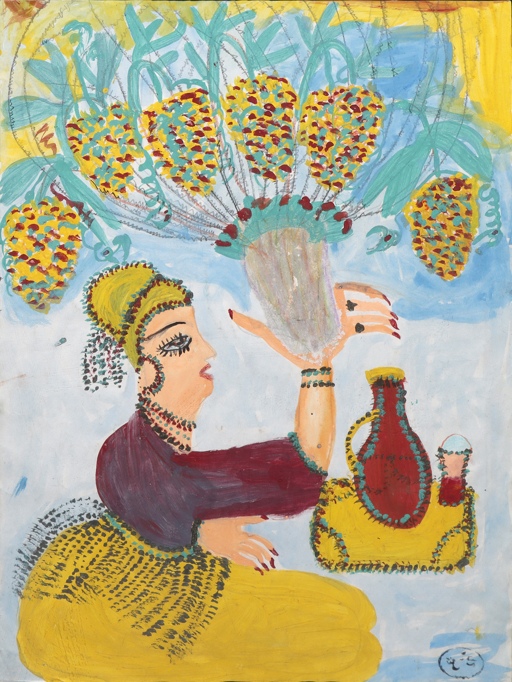 Artwork Untitled by Mokarameh Ghanbari Artwork Untitled by Mokarameh Ghanbari