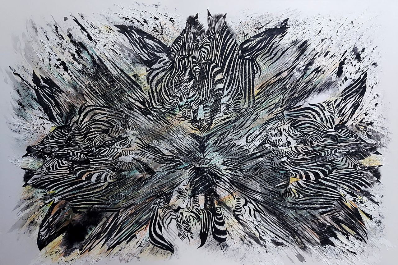 اثر زایش و فرسایش 4 از نجمه راسخ اثر زایش و فرسایش 4 از نجمه راسخ