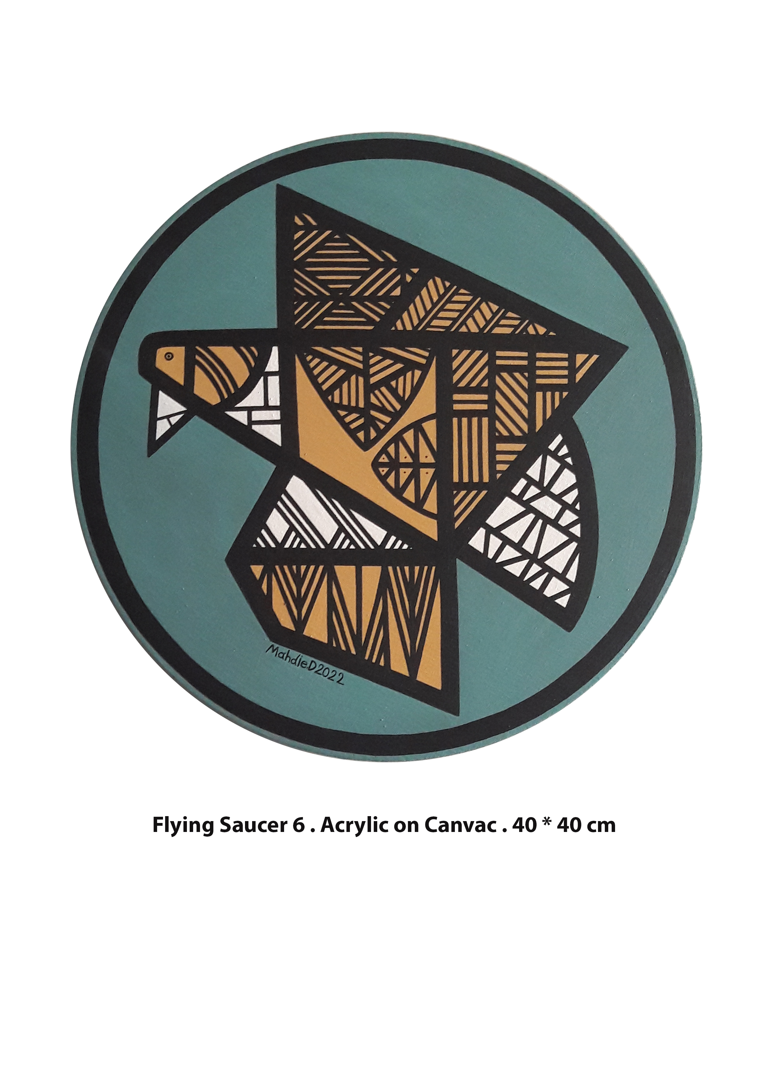 Artwork Flying Saucer 6 by Mahdie Doostvandi Artwork Flying Saucer 6 by Mahdie Doostvandi