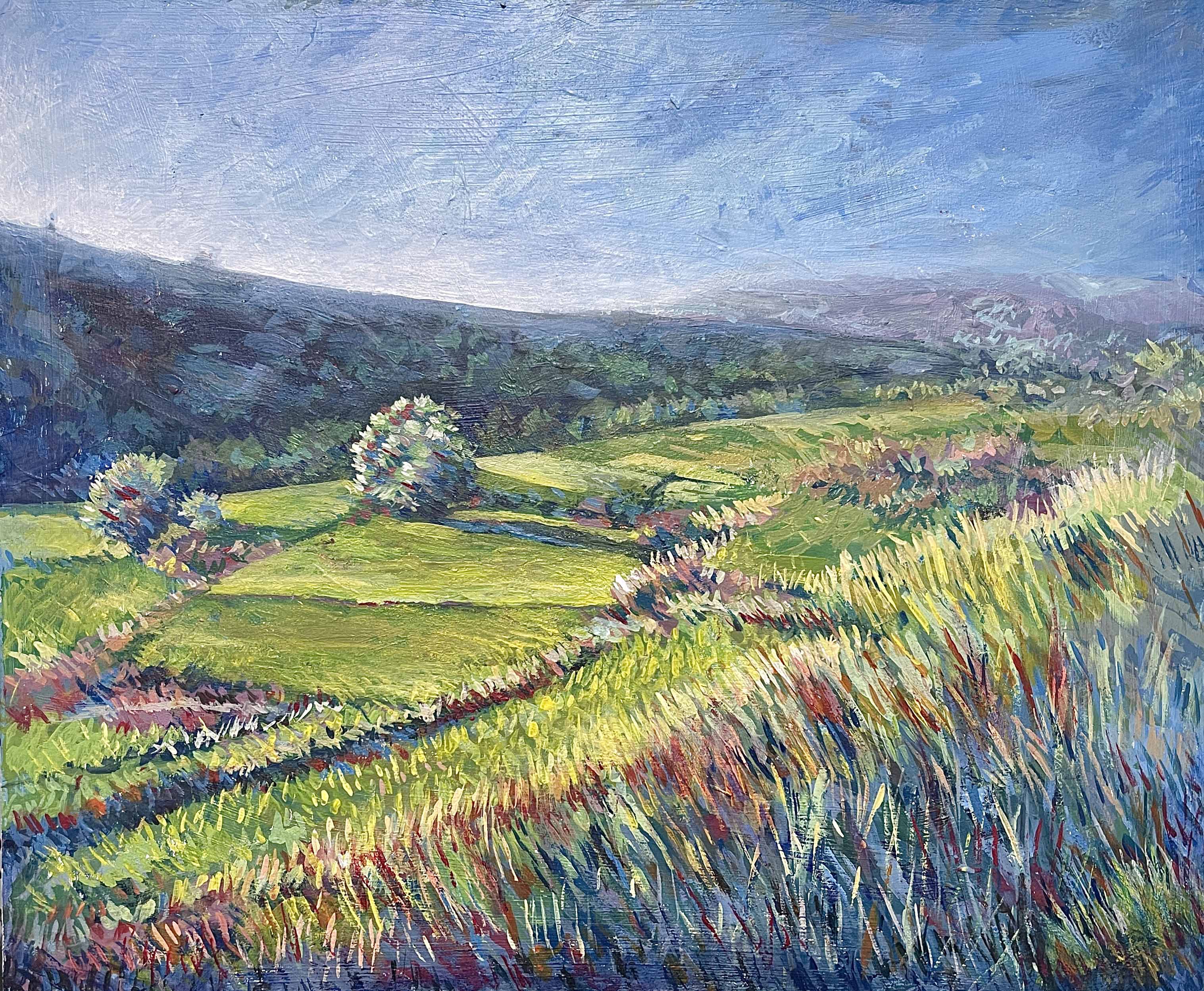 اثر منظره ای در کریک از علی راسترو اثر منظره ای در کریک از علی راسترو