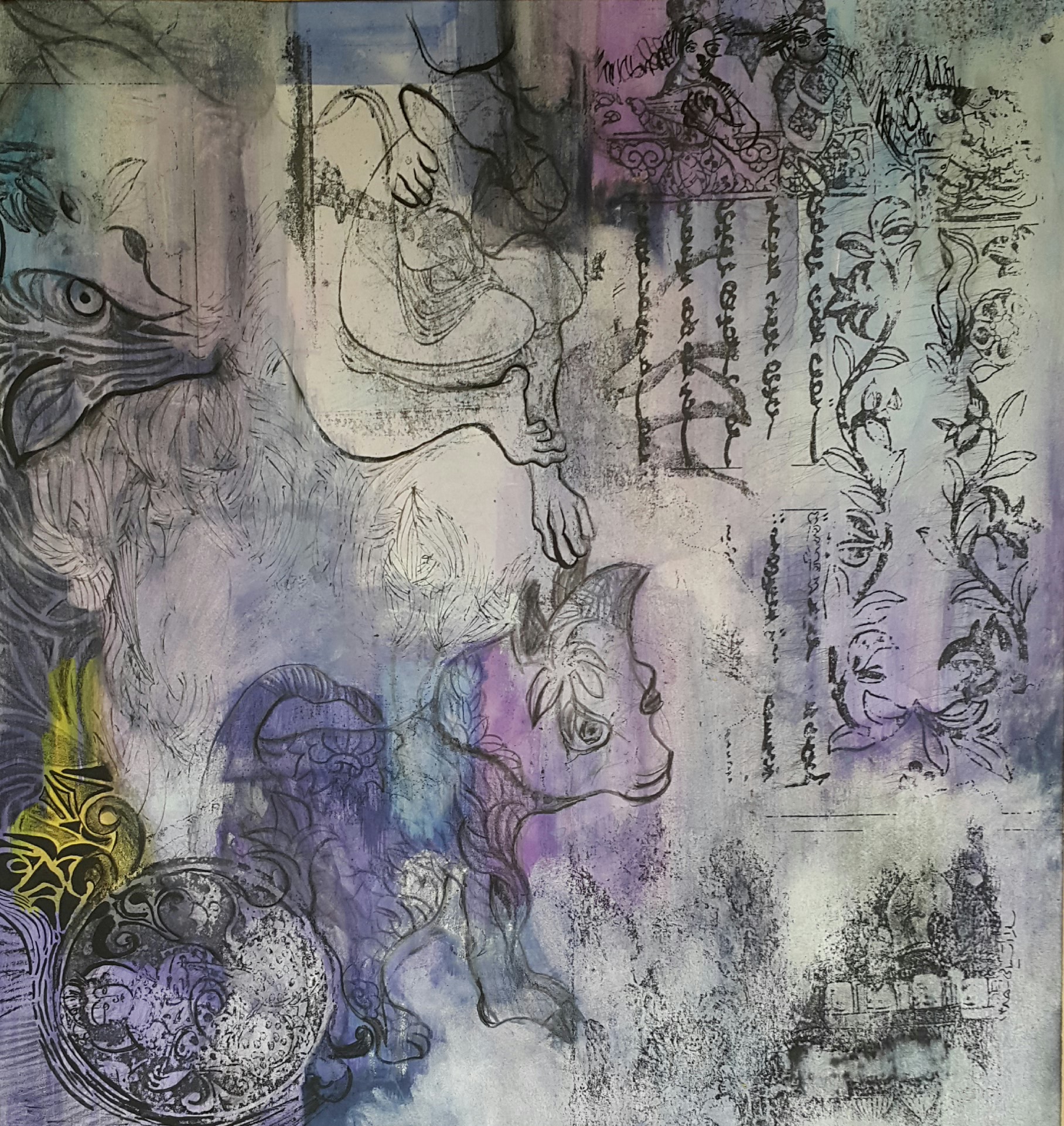 اثر بدون عنوان از سارا آشتیانی اثر بدون عنوان از سارا آشتیانی