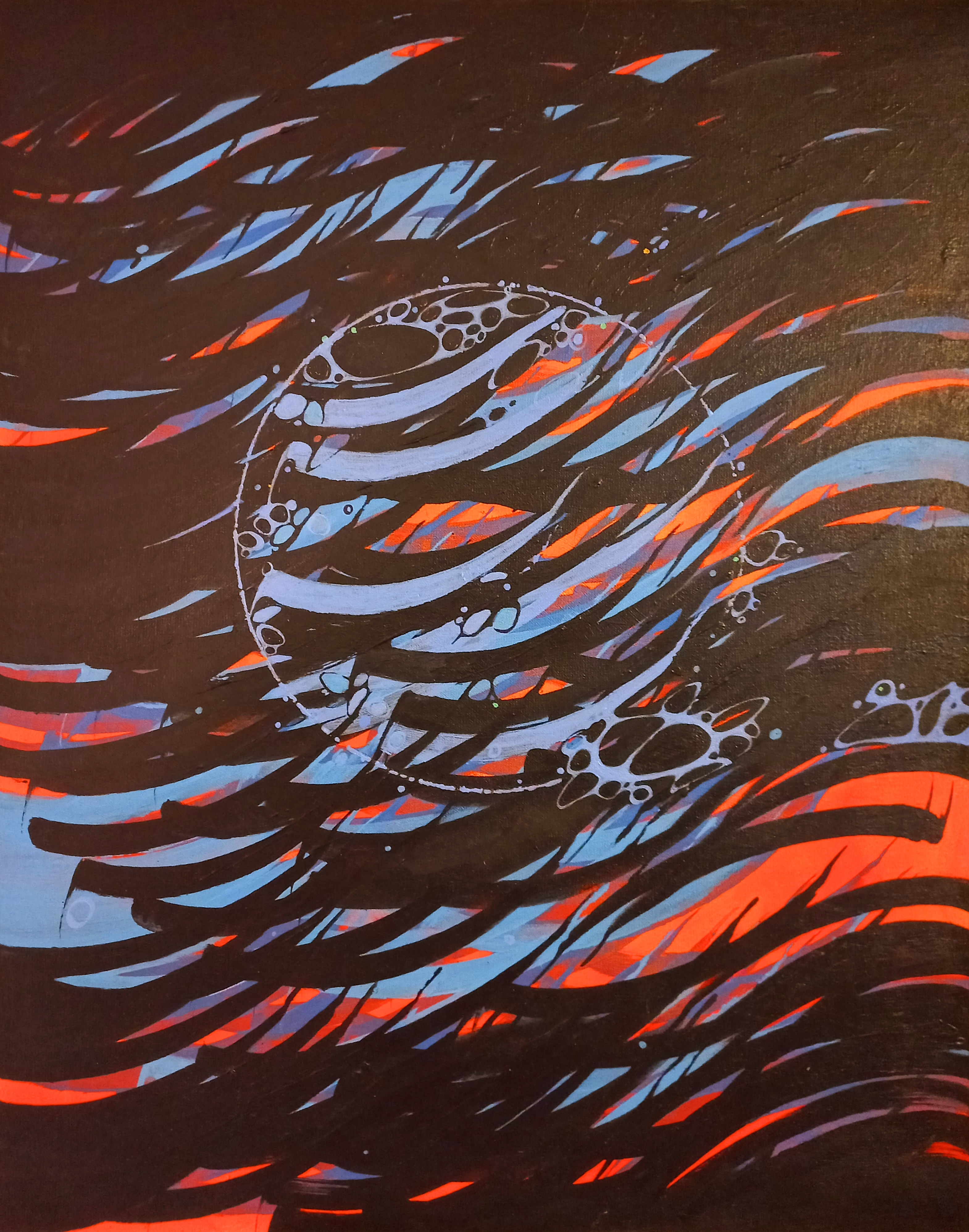 Artwork Waves 2 by Morteza Shamissa Artwork Waves 2 by Morteza Shamissa