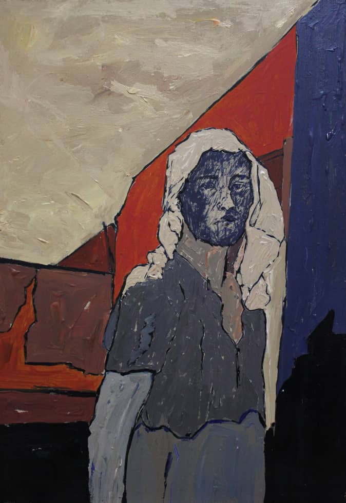 اثر بدون عنوان از اعظم قزل اثر بدون عنوان از اعظم قزل