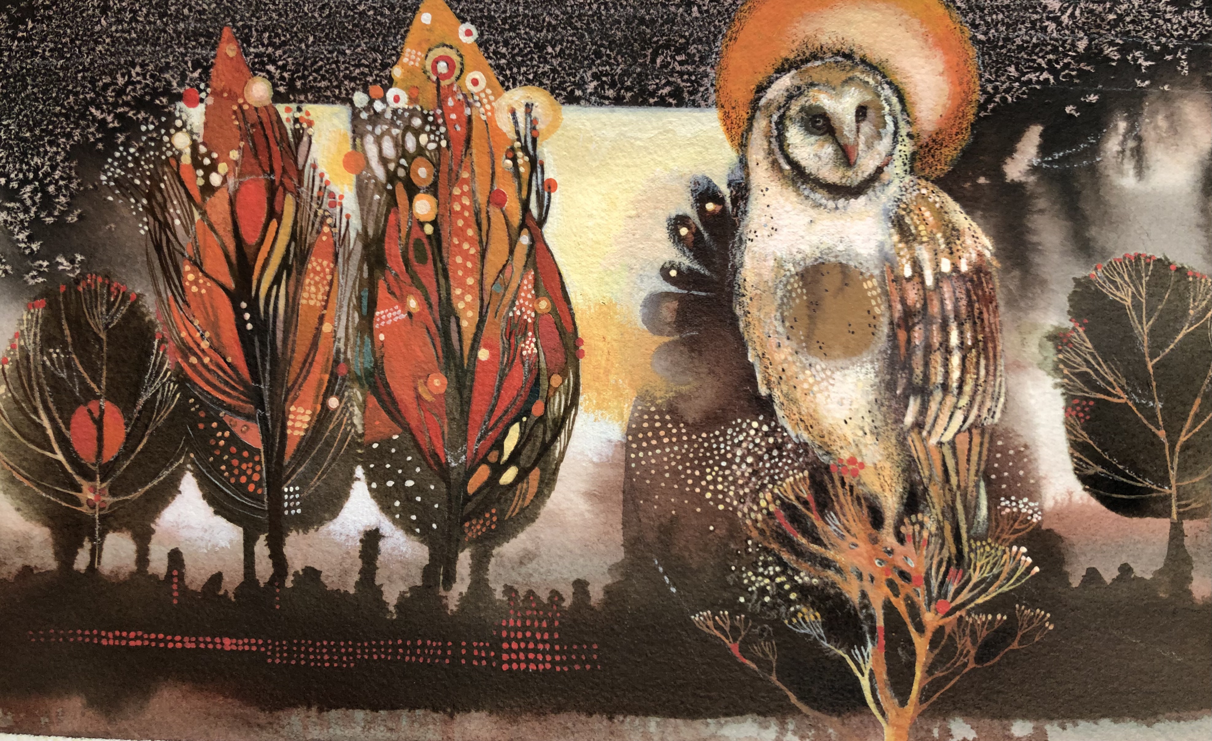 Artwork The Night by maneli manouchehri Artwork The Night by maneli manouchehri