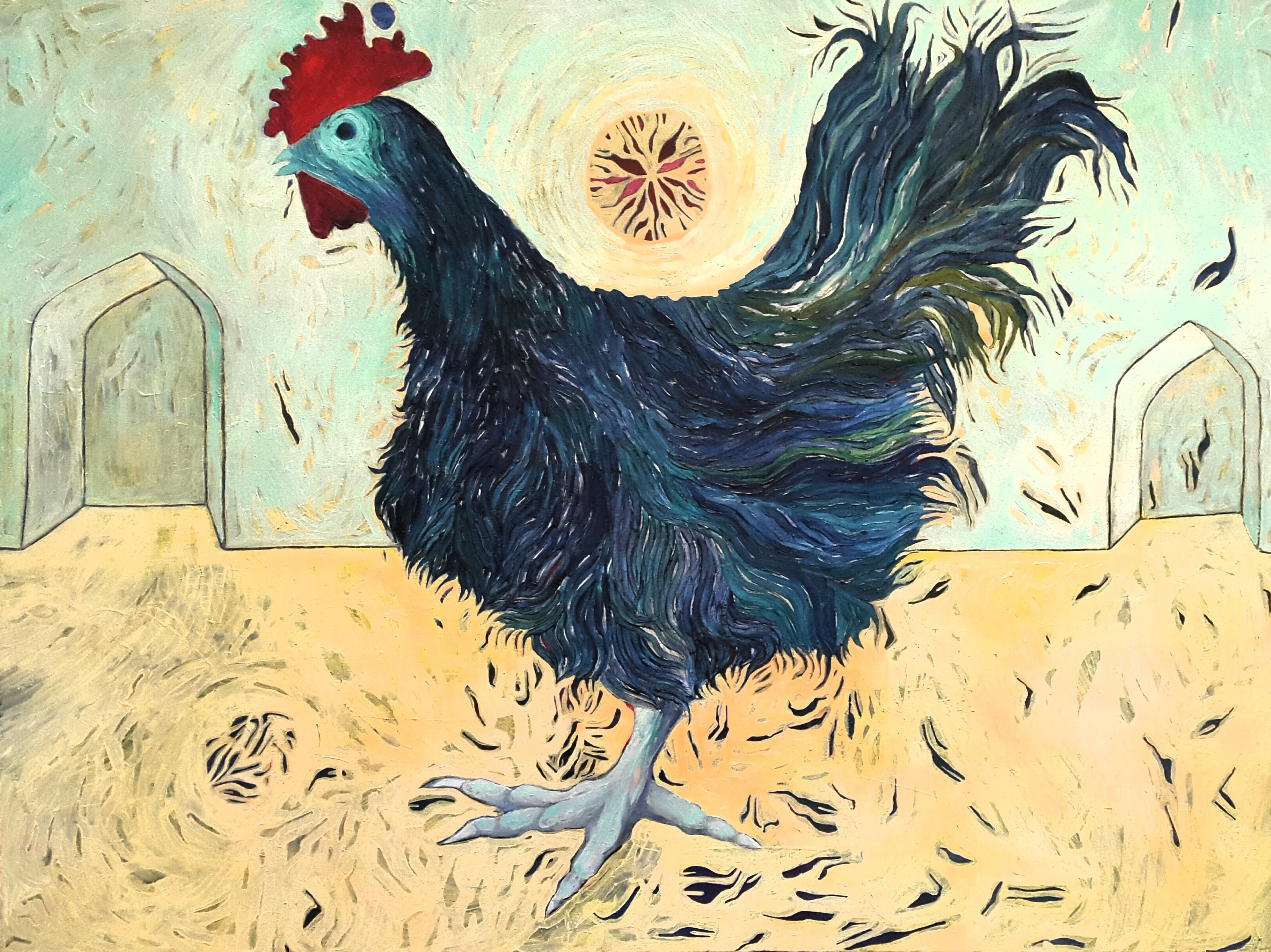 اثر خروس از مریم قادری اثر خروس از مریم قادری