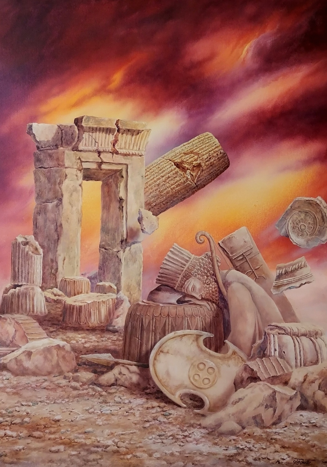 Artwork negligence by Bahman Nikoo Artwork negligence by Bahman Nikoo