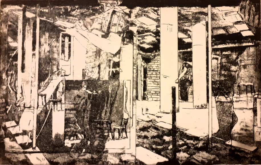 Artwork Once the drapes fall by fatemeh Ebrahimi Artwork Once the drapes fall by fatemeh Ebrahimi