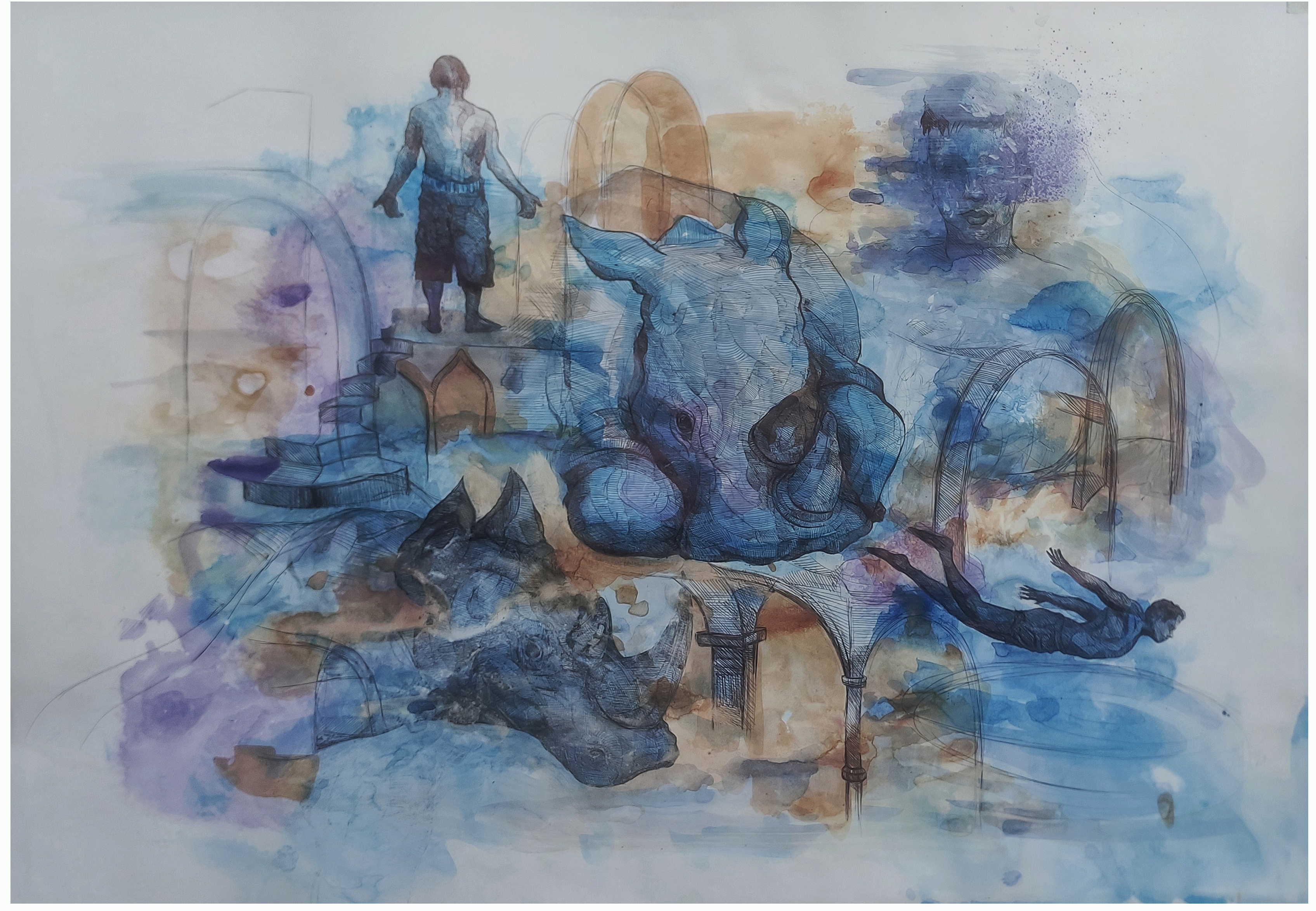 Artwork human 1 by amin aliabadi Artwork human 1 by amin aliabadi