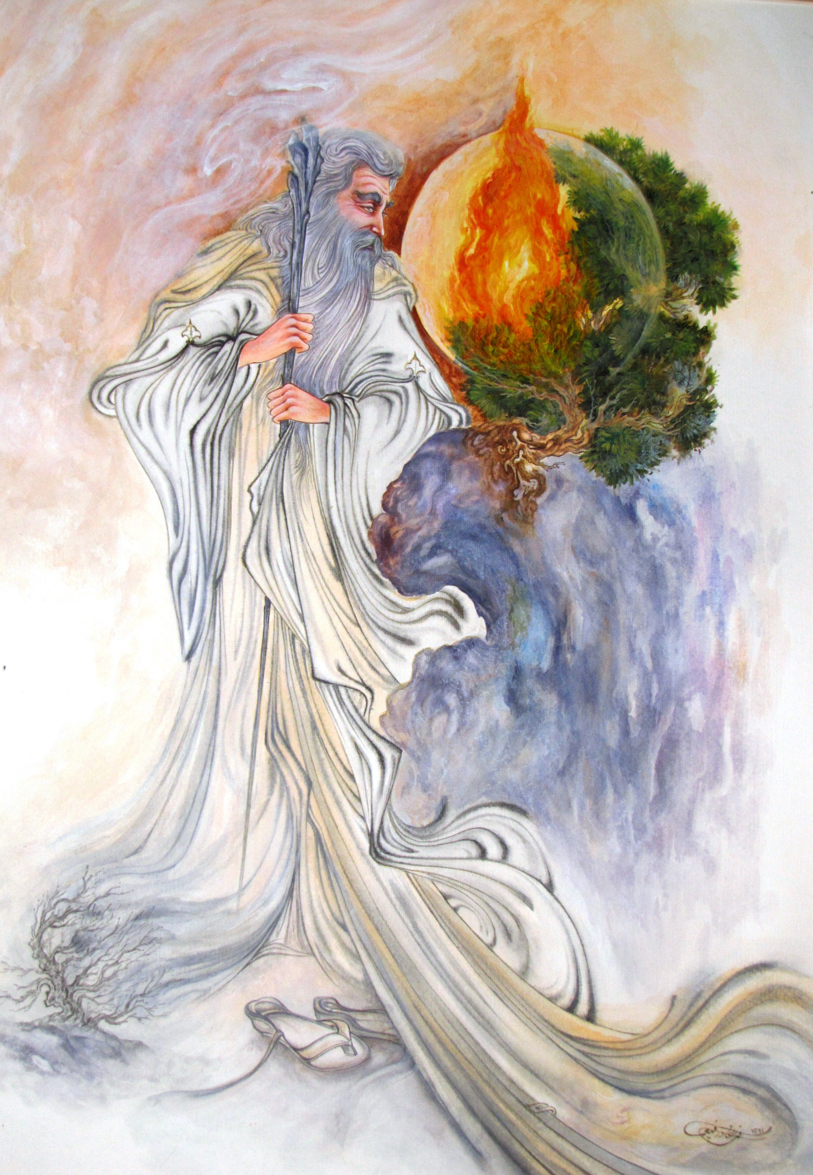 اثر در کوه طور از فرهاد رفیعی اثر در کوه طور از فرهاد رفیعی