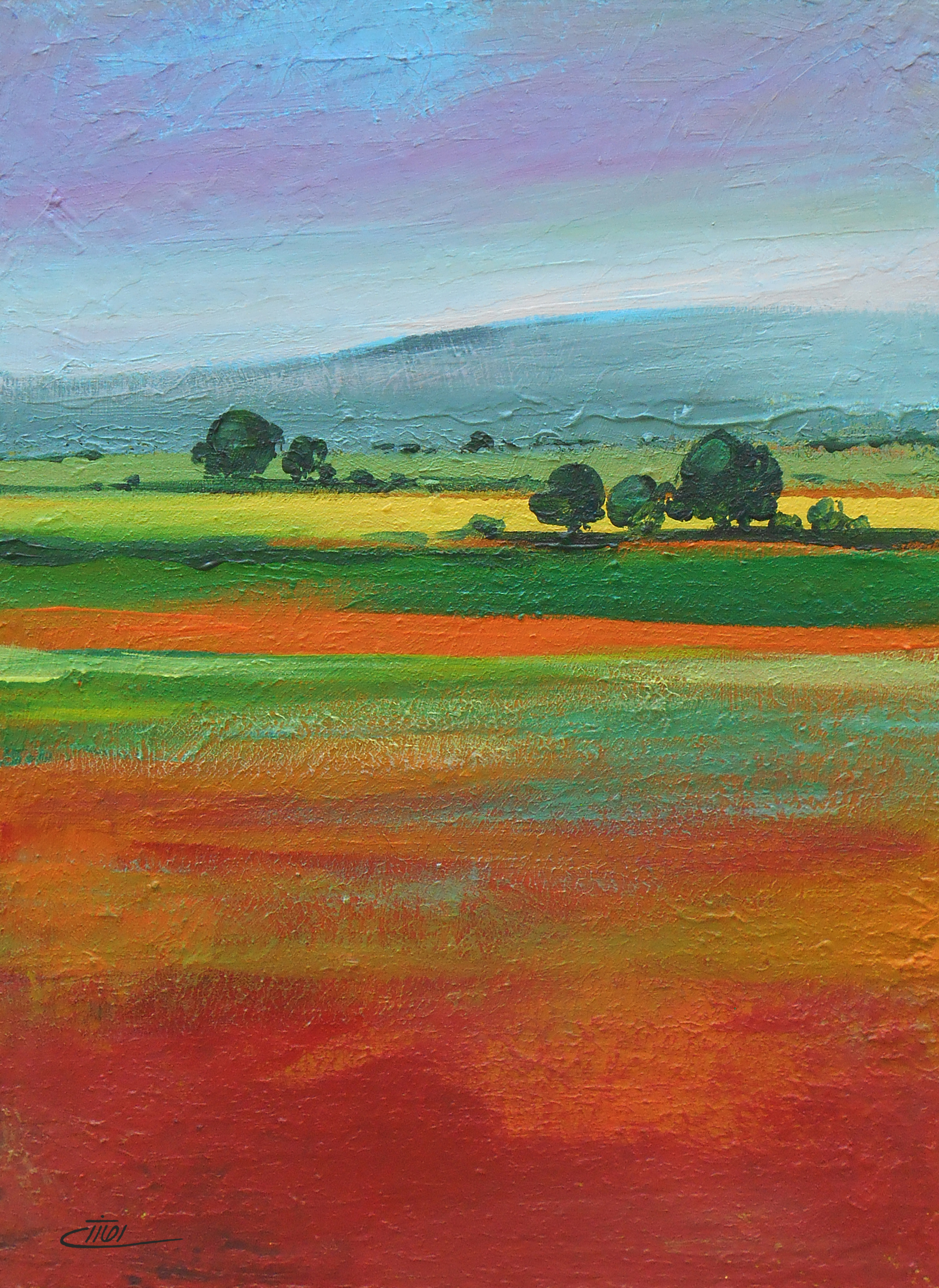 اثر منظره یک از خیرالله اصغری اثر منظره یک از خیرالله اصغری