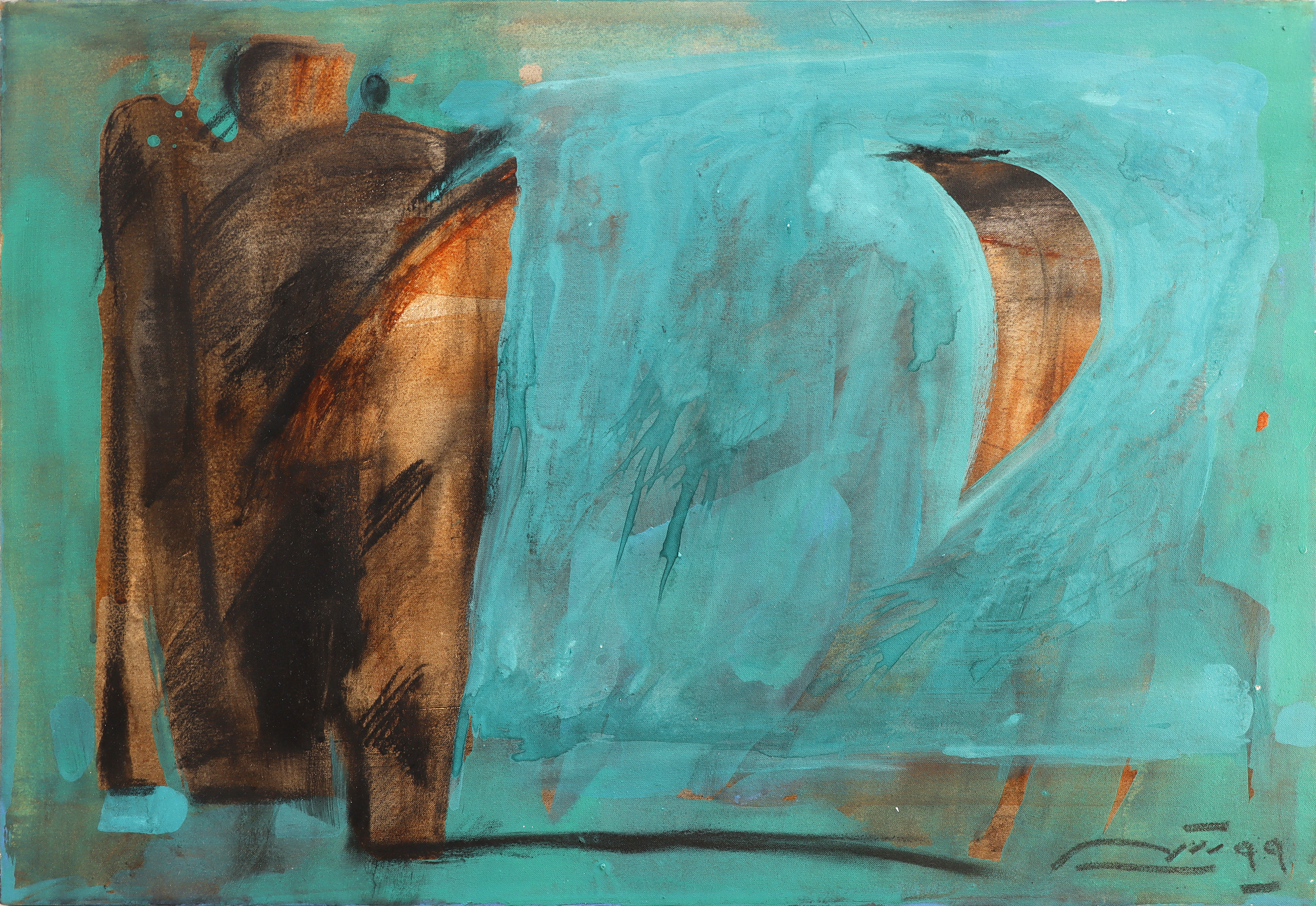 اثر بدون عنوان از احمد وکیلی اثر بدون عنوان از احمد وکیلی