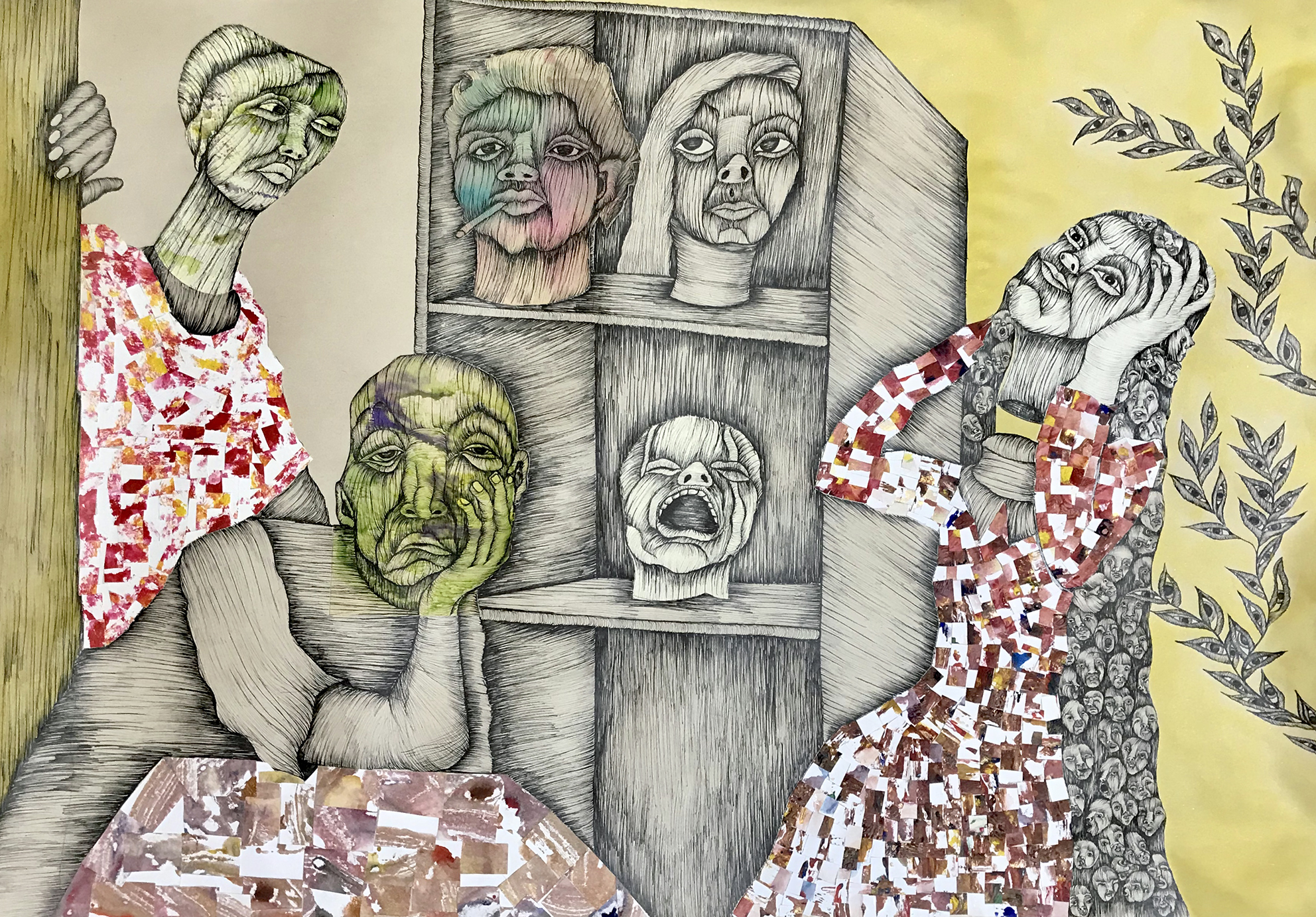 Artwork maskes by mania jalalifarahani Artwork maskes by mania jalalifarahani