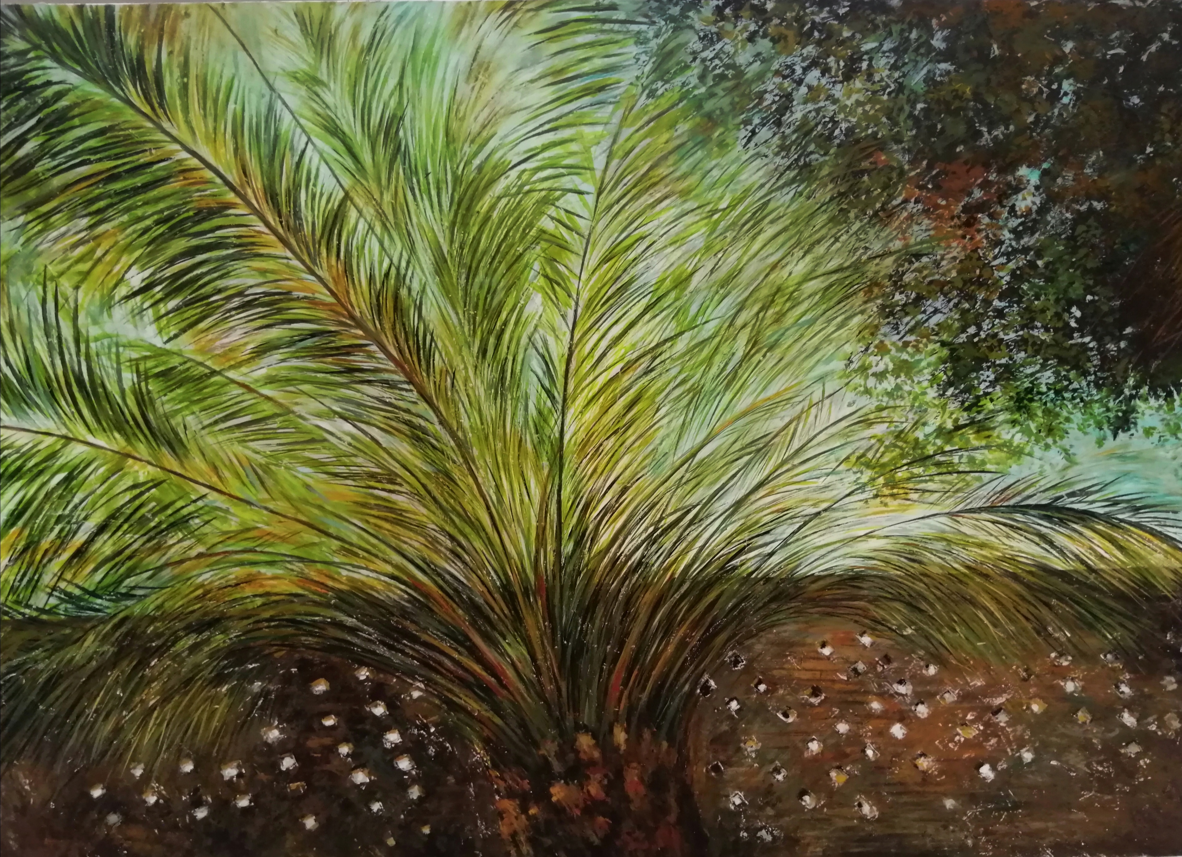 Artwork Palm by Arezoo Marfavi Artwork Palm by Arezoo Marfavi
