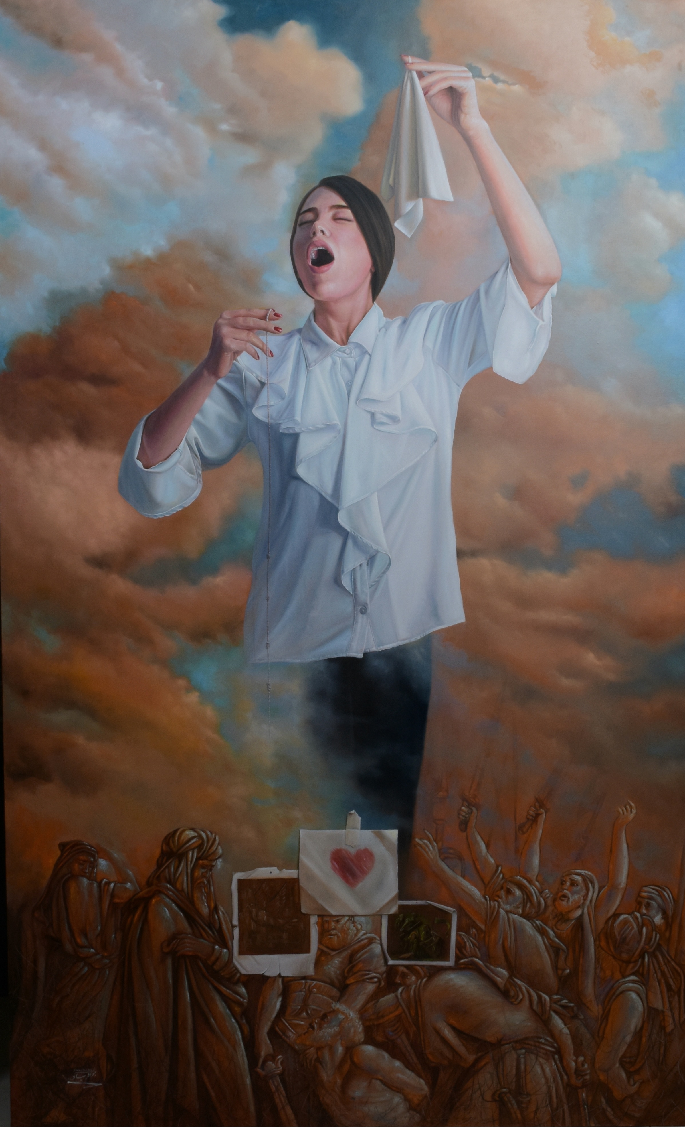 اثر دایره تکامل 6 از جواد بیاد اثر دایره تکامل 6 از جواد بیاد