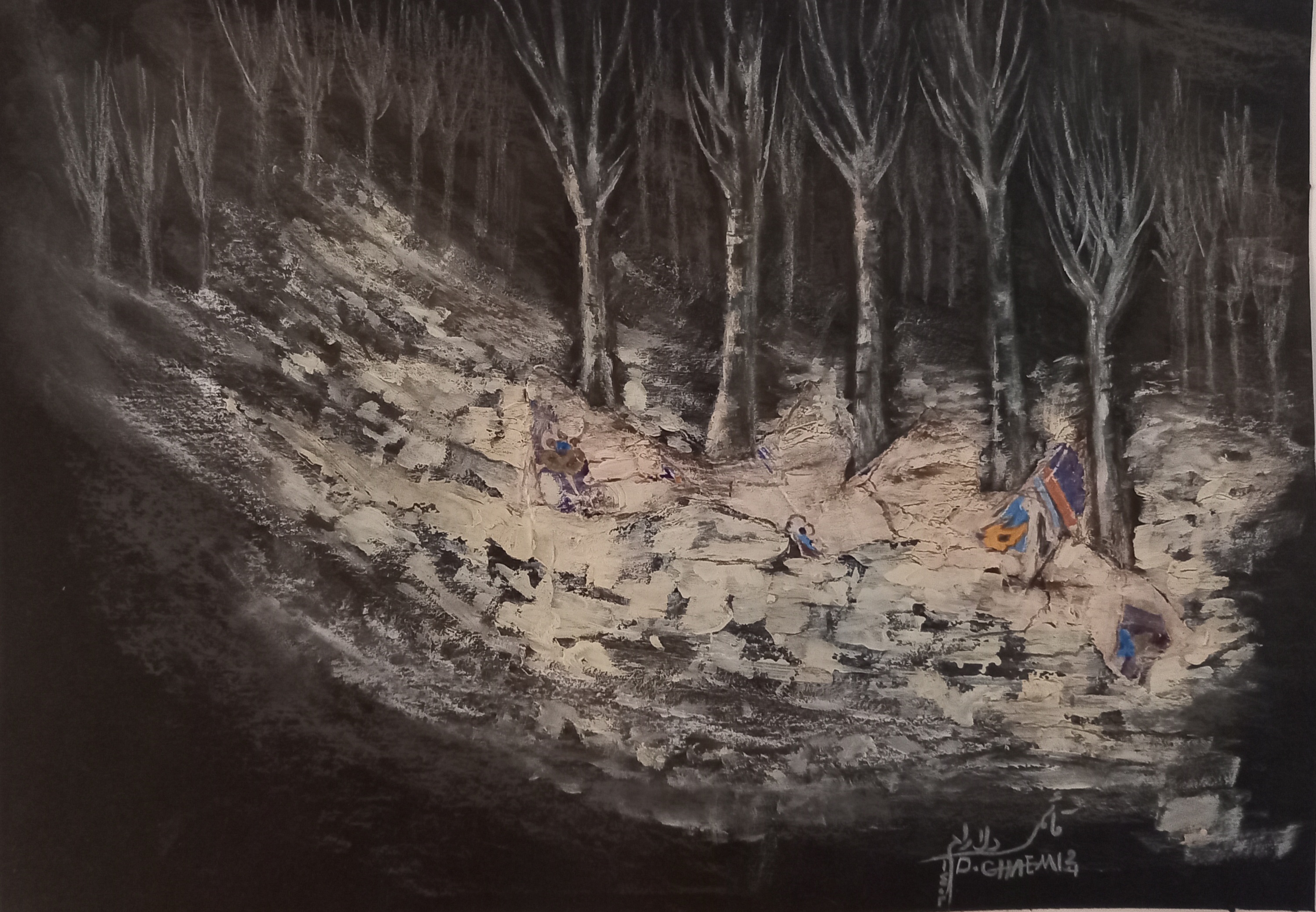 Artwork Acute panorama by Delaram Ghaemi Artwork Acute panorama by Delaram Ghaemi