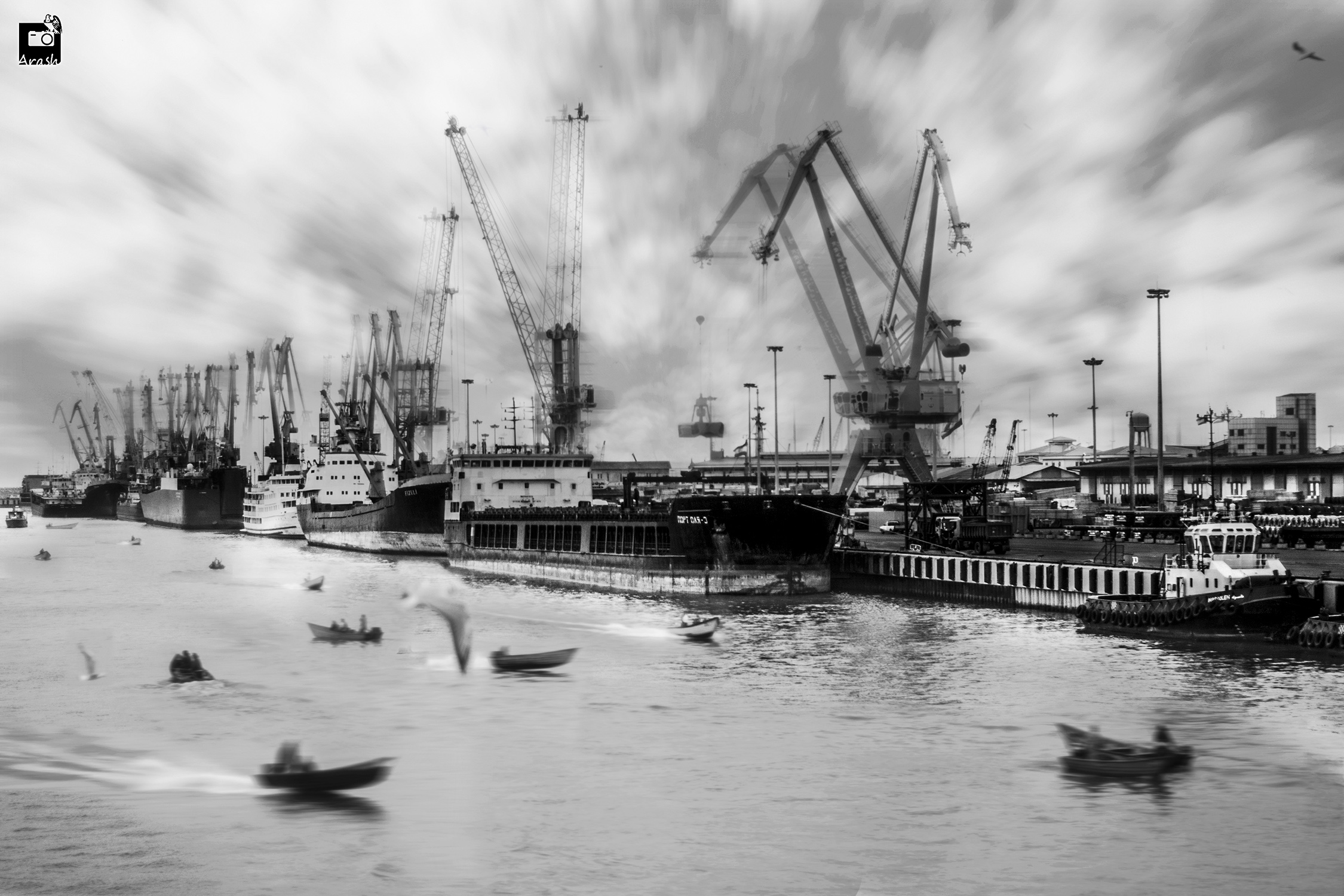 Artwork port of anzali by Arash RostamZad asli Artwork port of anzali by Arash RostamZad asli