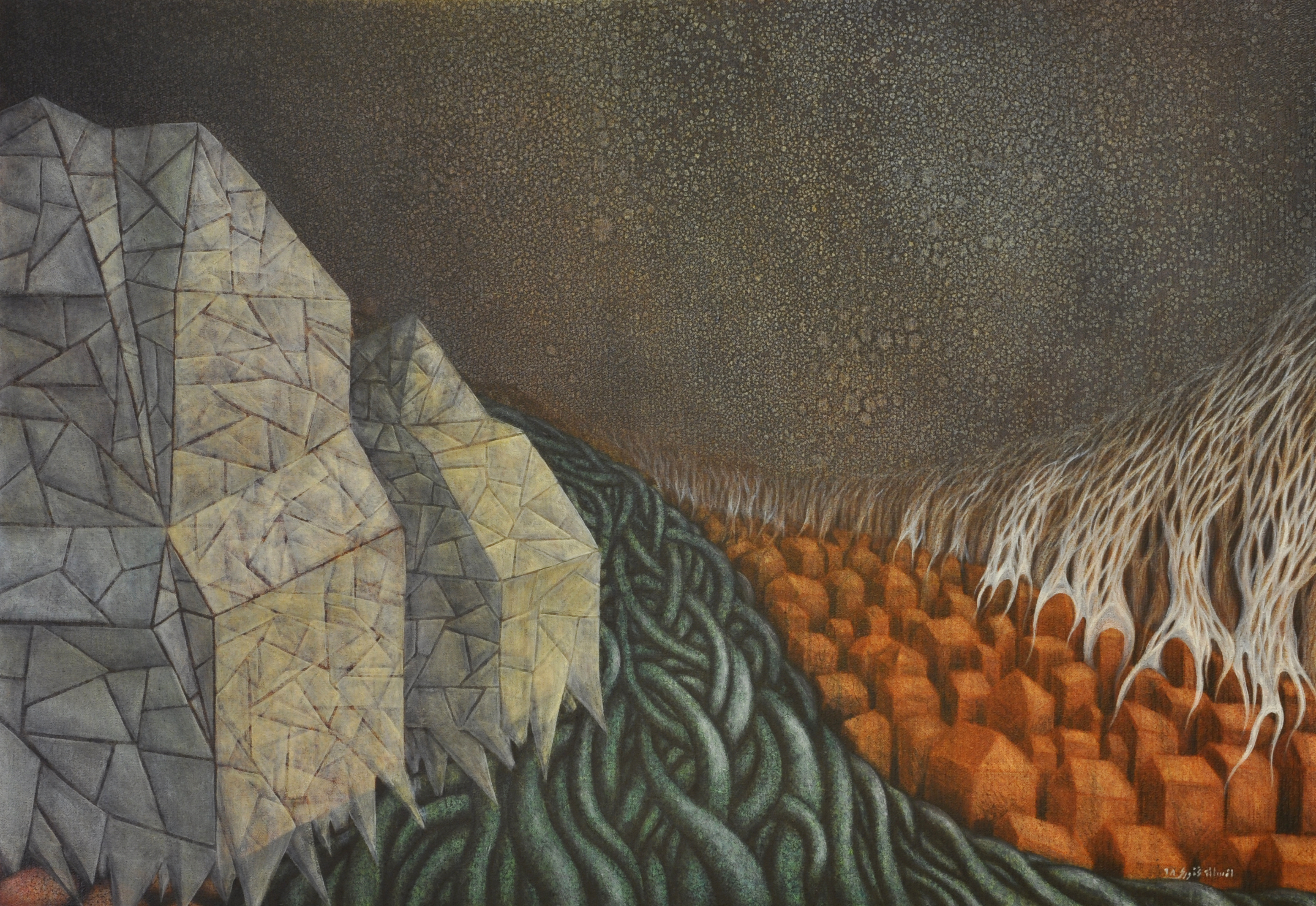 اثر بدون عنوان 1 از افسانه غفوری اثر بدون عنوان 1 از افسانه غفوری