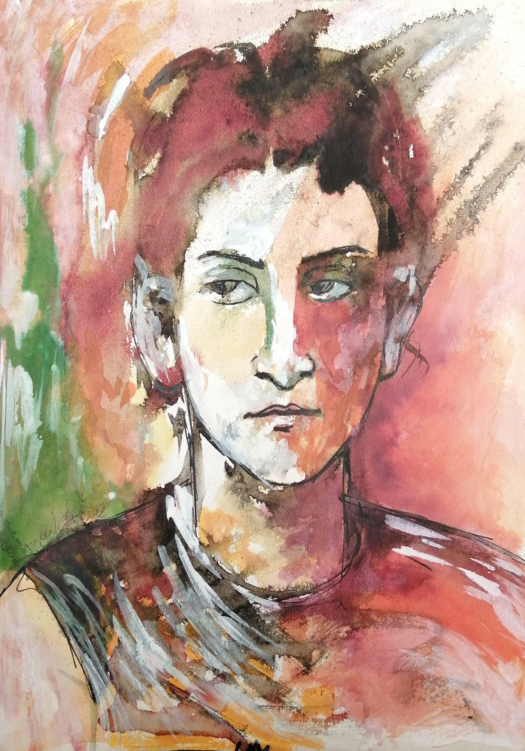 اثر بدون عنوان از فرخنده مرعشی اثر بدون عنوان از فرخنده مرعشی