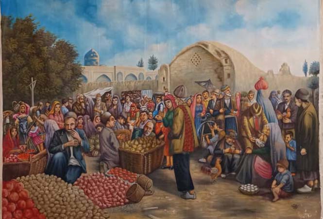 اثر بدون عنوان از محمد حمیدی اثر بدون عنوان از محمد حمیدی