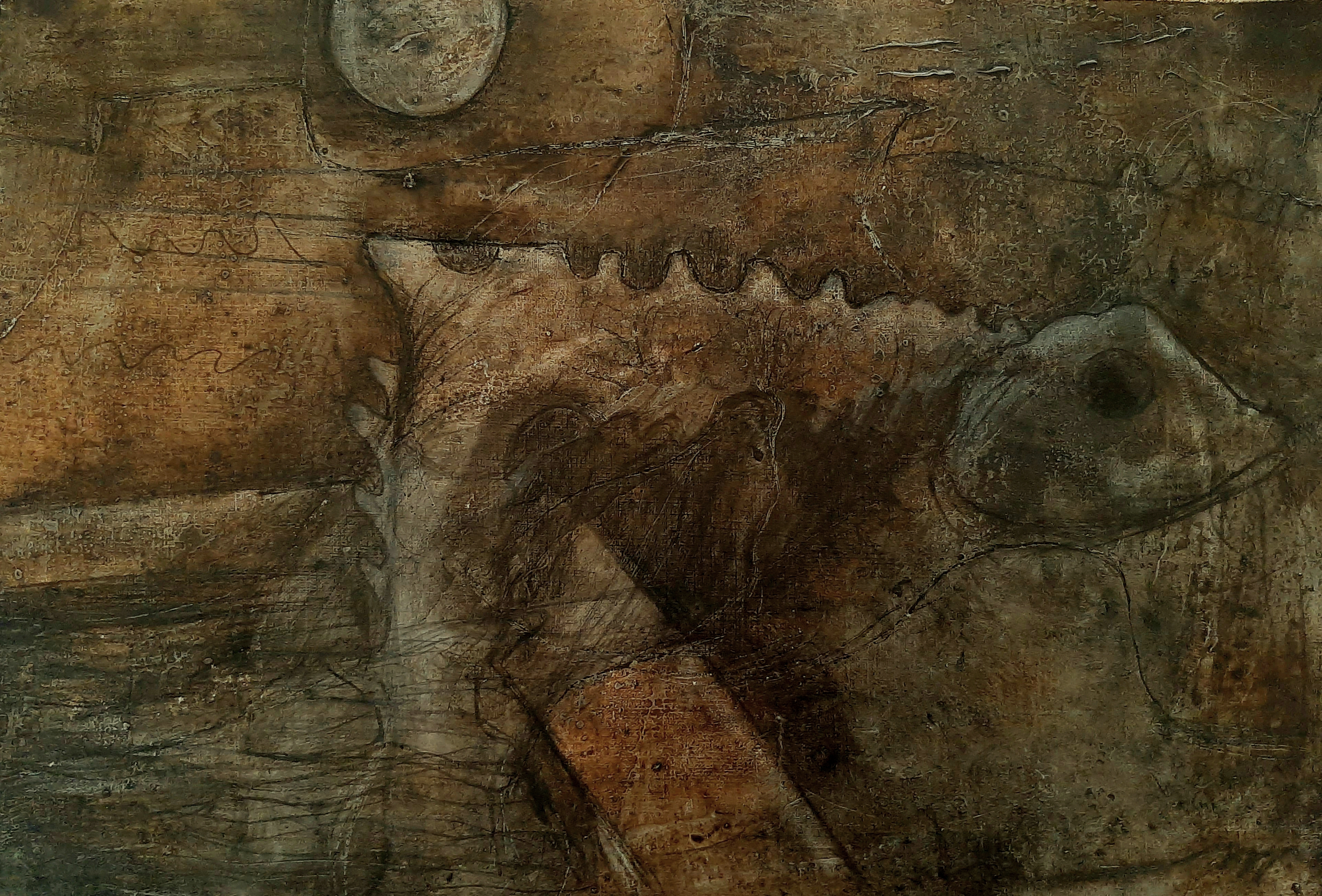 Artwork Month and fush by Seied sajjad Alizadeh Artwork Month and fush by Seied sajjad Alizadeh