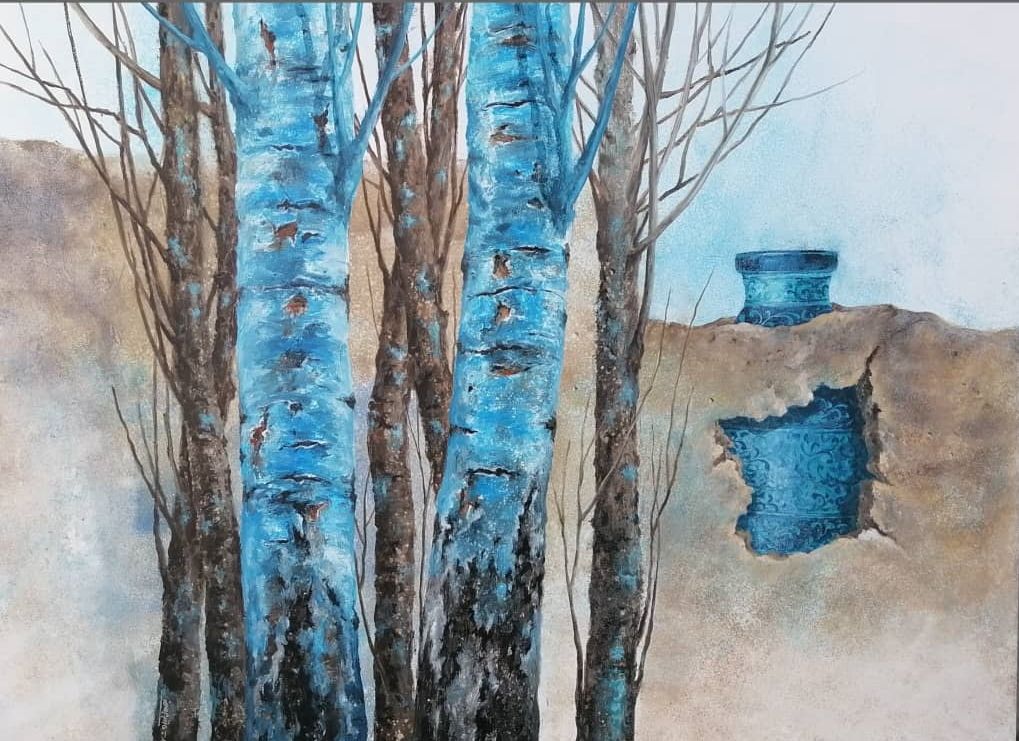 اثر بدون عنوان از بهمن نیکو اثر بدون عنوان از بهمن نیکو