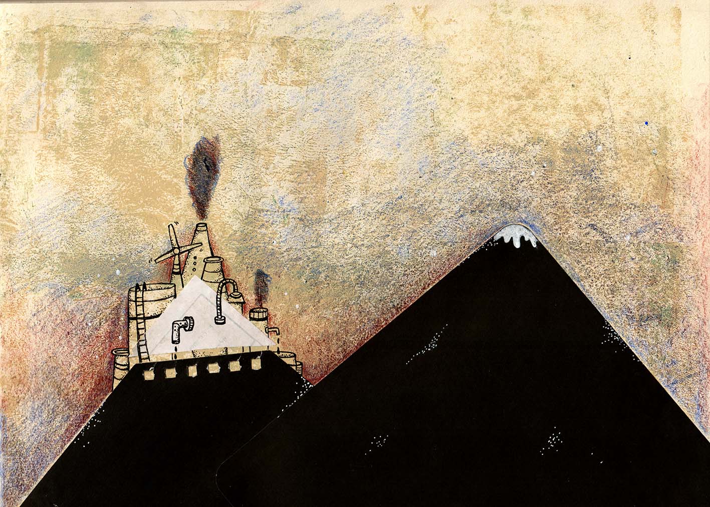 اثر بدون عنوان از غزاله نقیبی اثر بدون عنوان از غزاله نقیبی