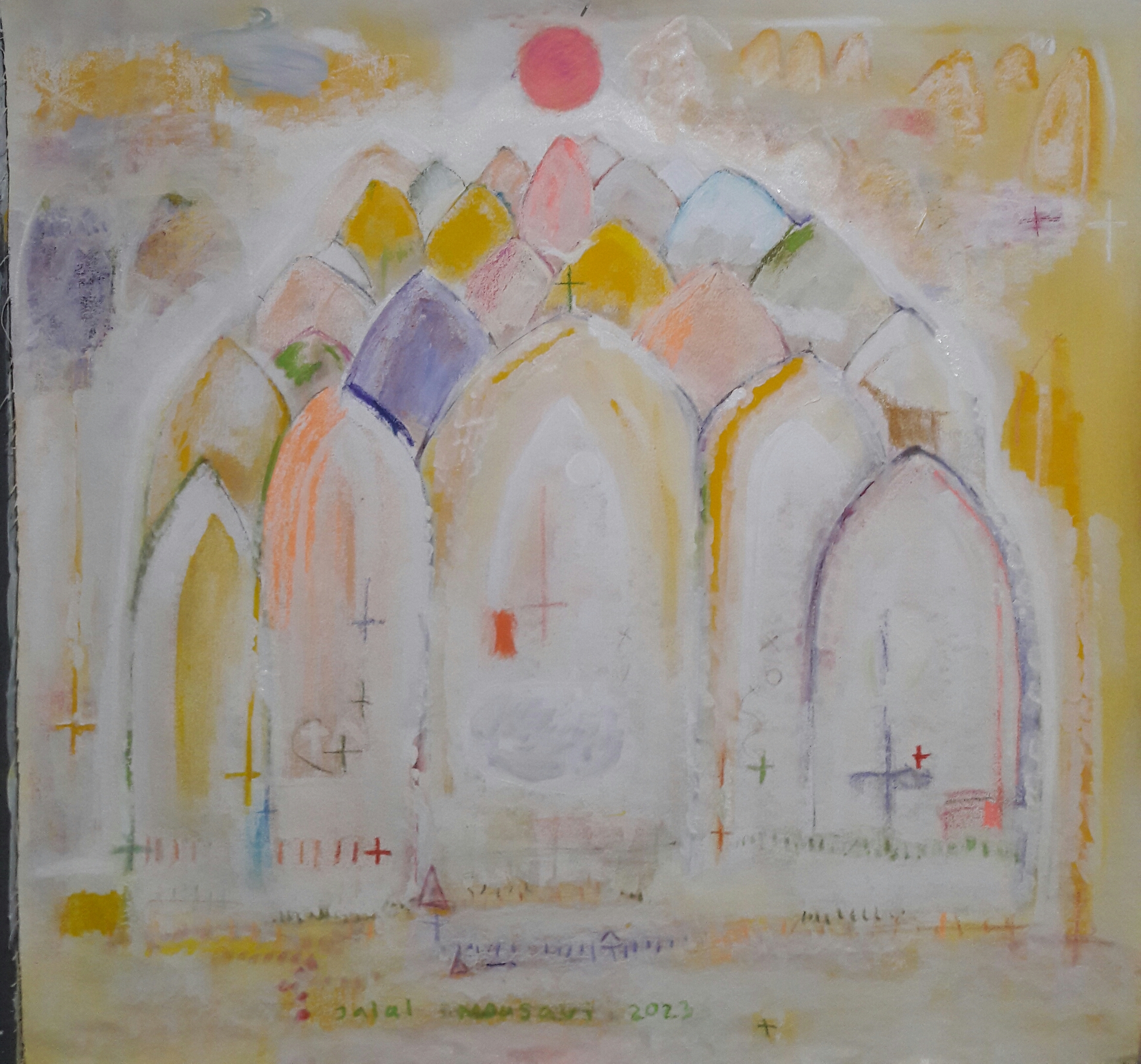 اثر بدون عنوان 88 از جلال موسوی اثر بدون عنوان 88 از جلال موسوی