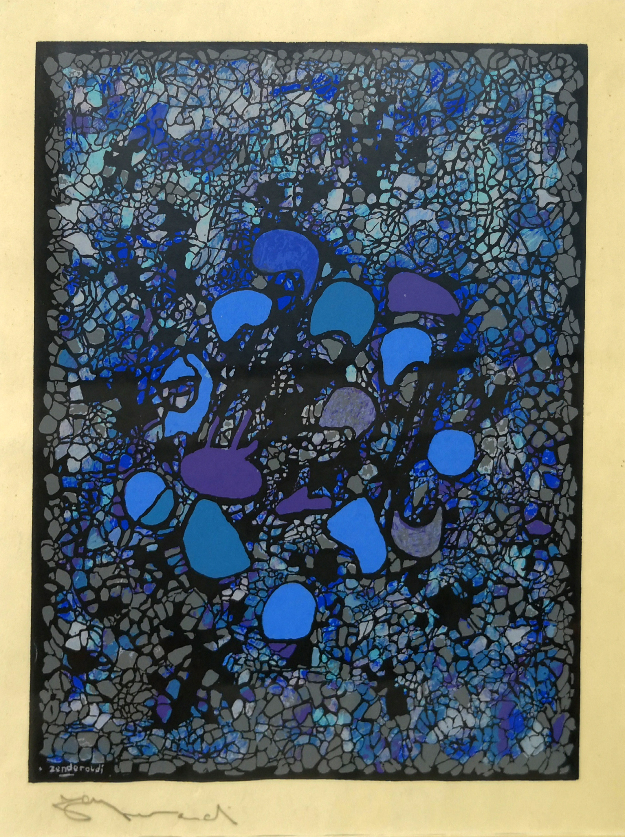 اثر بدون عنوان از حسین زندهرودی اثر بدون عنوان از حسین زندهرودی