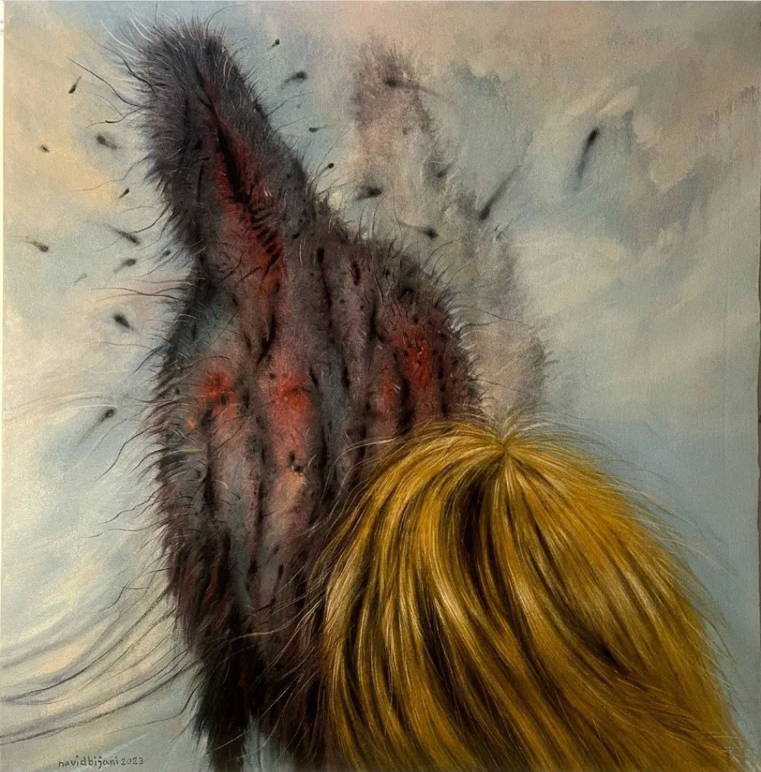 Artwork The monster inside by navid bijani Artwork The monster inside by navid bijani