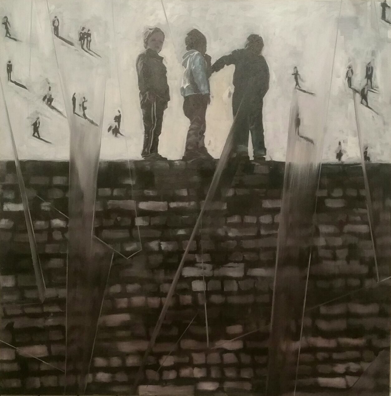 Artwork wall by Behnaz Azadnia Artwork wall by Behnaz Azadnia