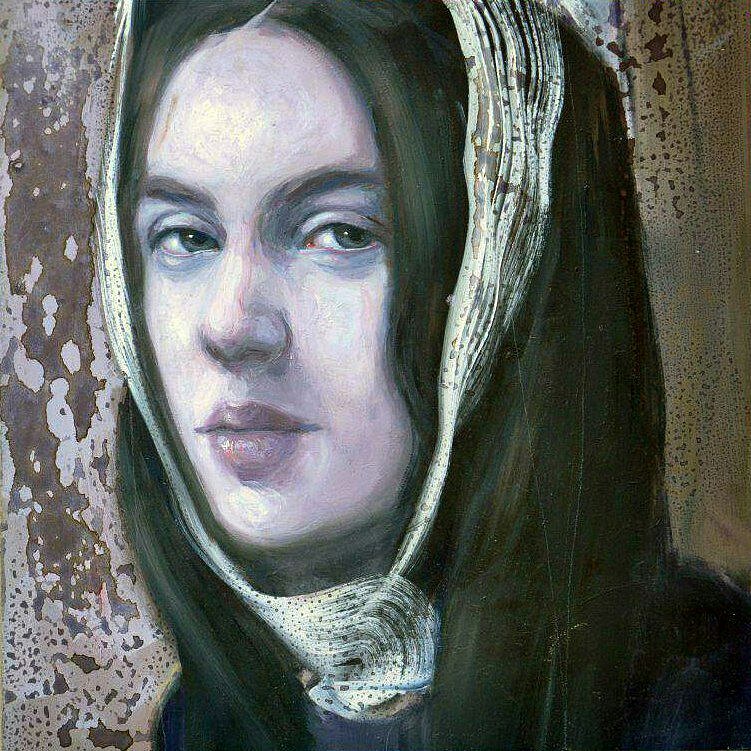 Artwork portrait of silence by mojgan habibi Artwork portrait of silence by mojgan habibi