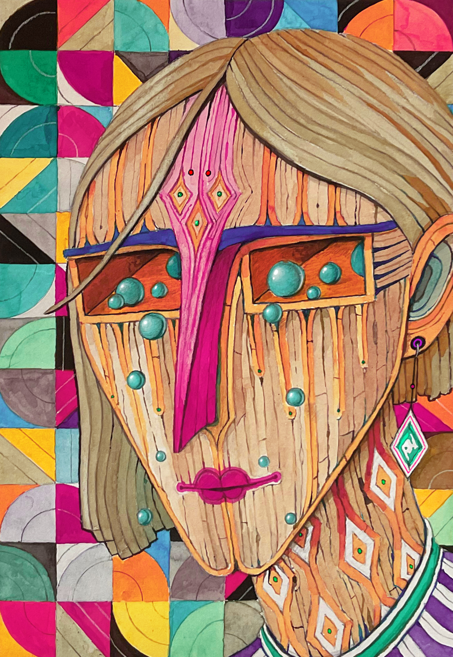 Artwork THE LOVERS’ LAUGHTER AND CRY by Aref Niazi Artwork THE LOVERS’ LAUGHTER AND CRY by Aref Niazi