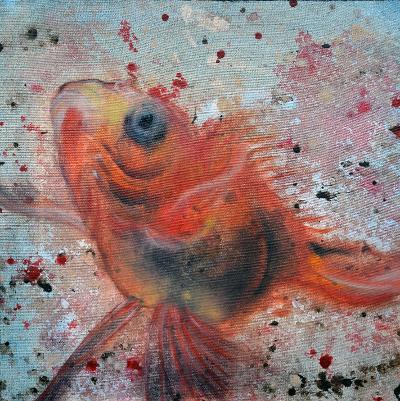 Artwork gold fish 2 by mehrnaz ghafourian Artwork gold fish 2 by mehrnaz ghafourian
