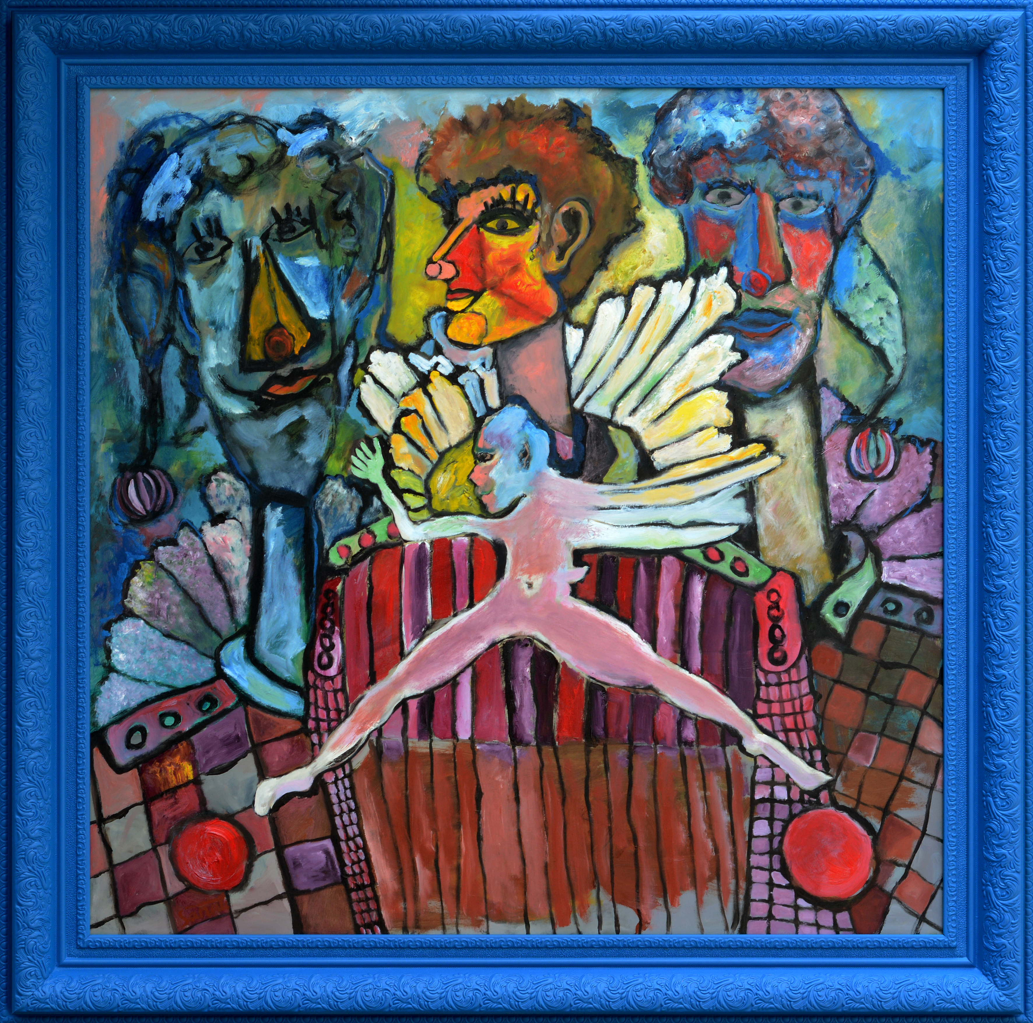 اثر زایش اسطوره دلقک از بهراد صنعتی اثر زایش اسطوره دلقک از بهراد صنعتی