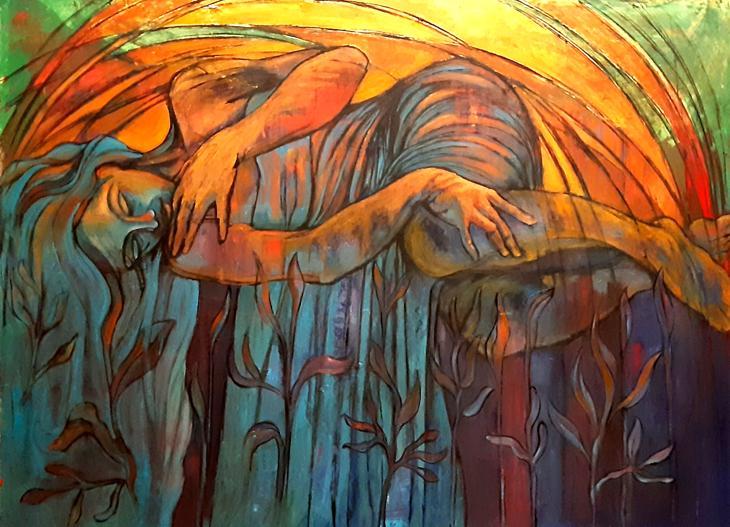 Artwork grew up by azam akbar halvaii Artwork grew up by azam akbar halvaii