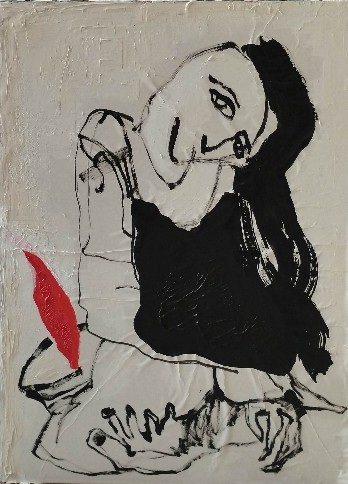 Artwork Portrait thirteen by kiana rashidi Artwork Portrait thirteen by kiana rashidi