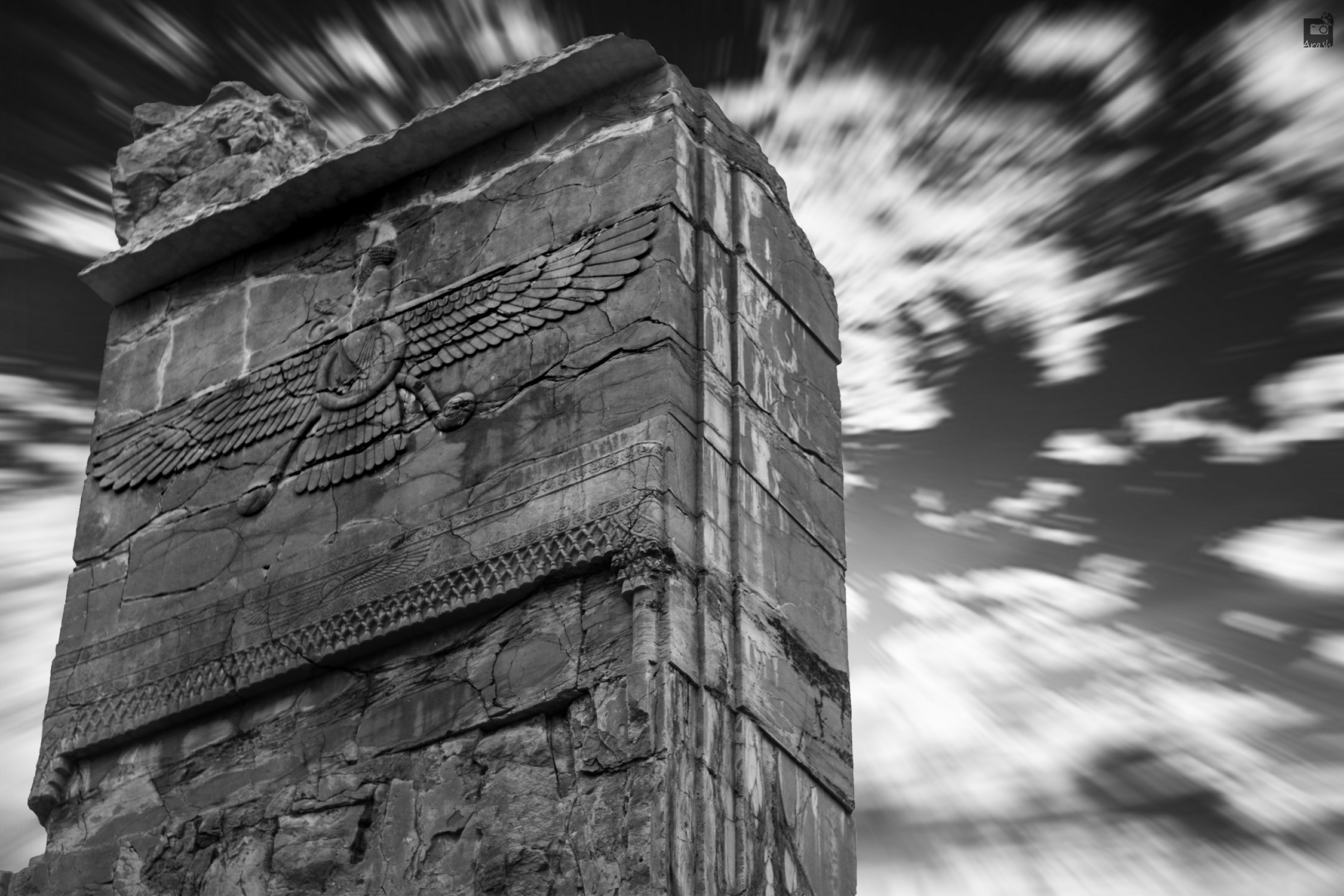 Artwork Farvahar by Arash RostamZad asli Artwork Farvahar by Arash RostamZad asli