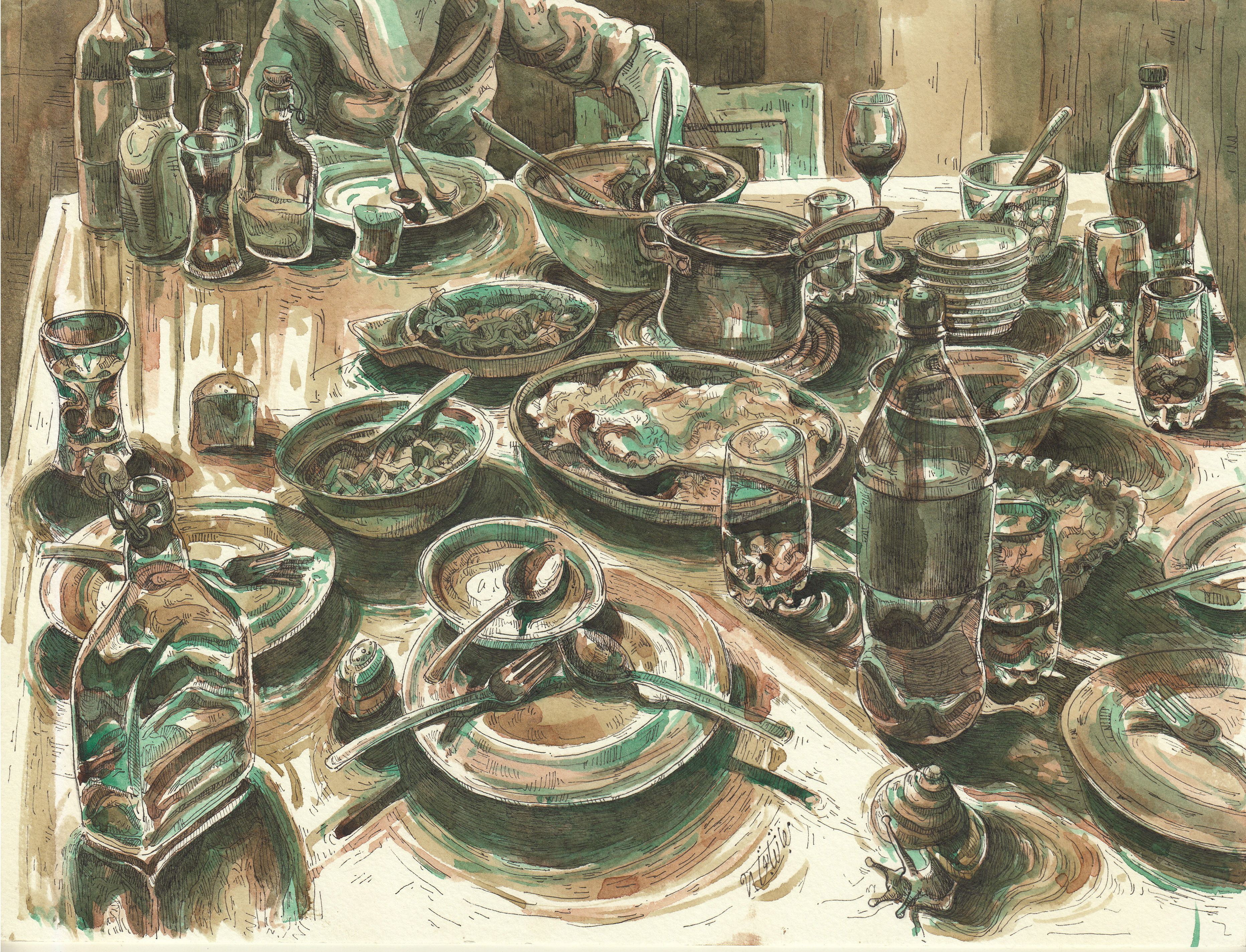 Artwork breathless five by MARJAN SABETI Artwork breathless five by MARJAN SABETI