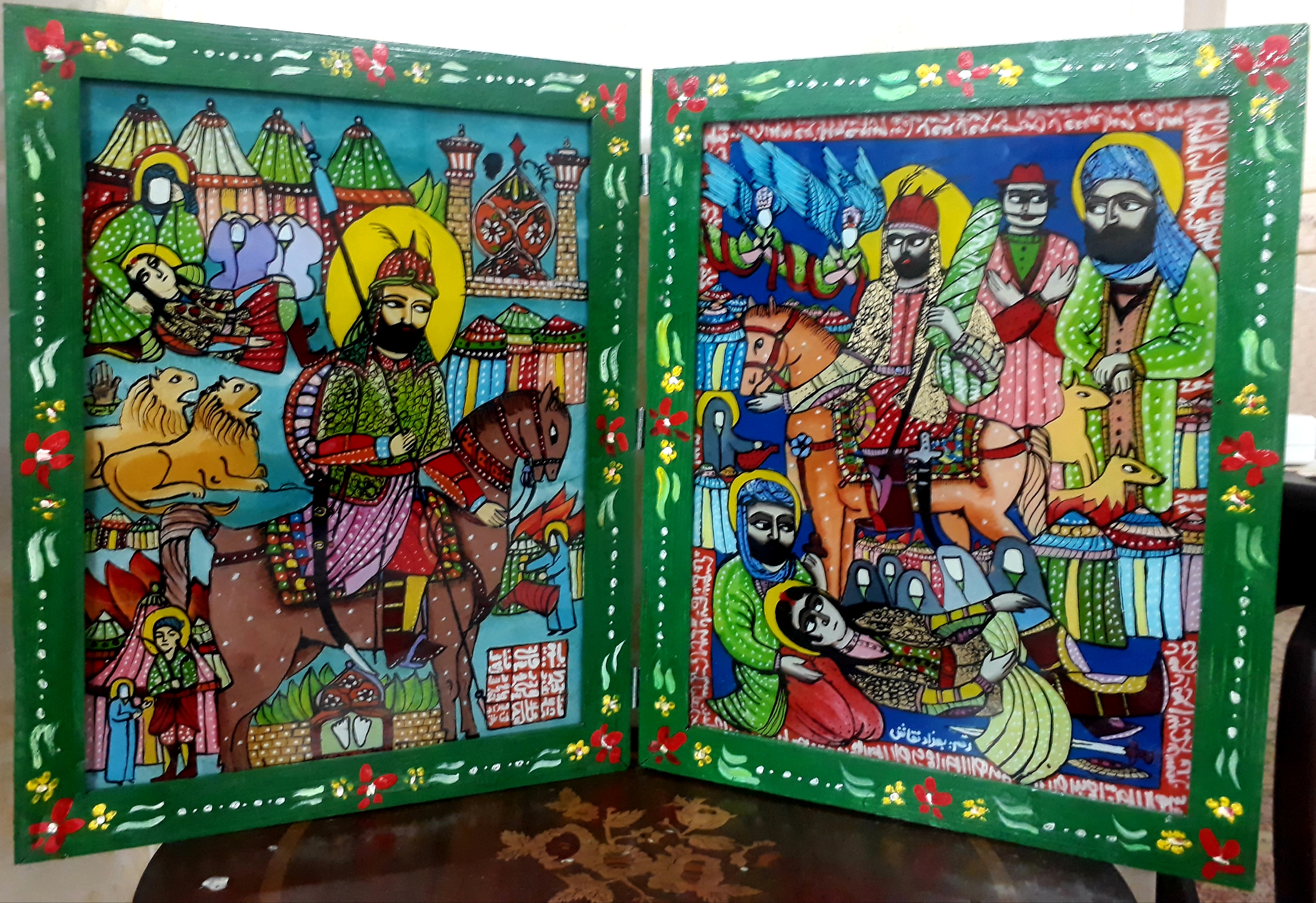 اثر شمایل مذهبی دولتی از بهزاد نقاش اثر شمایل مذهبی دولتی از بهزاد نقاش